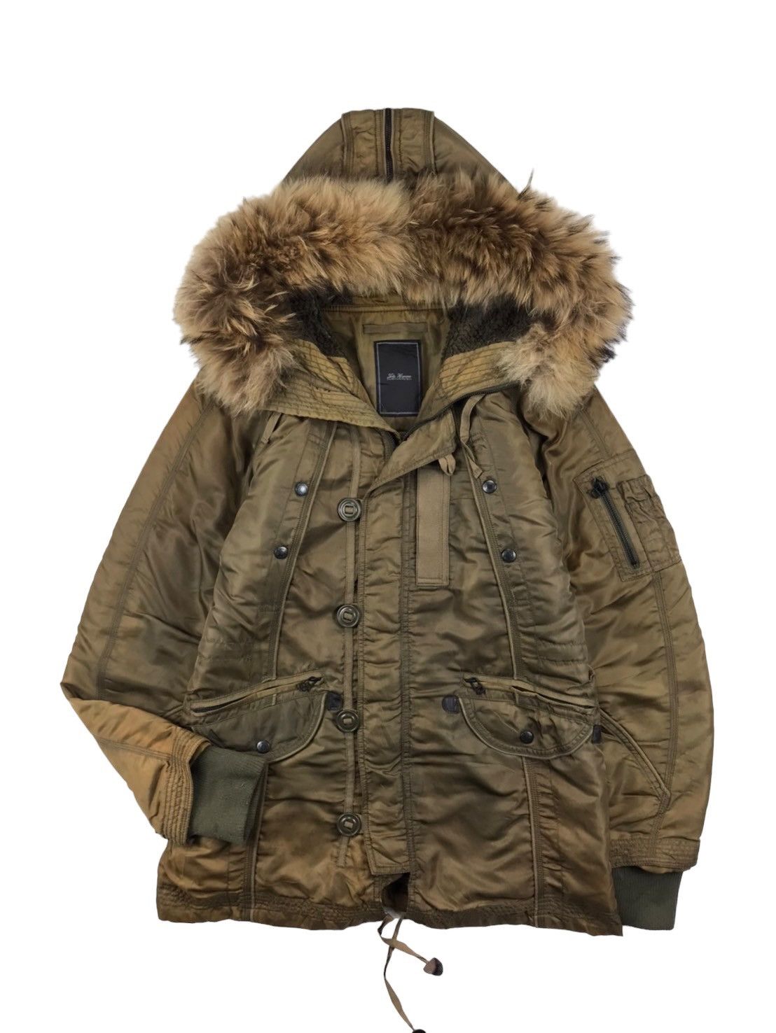 Issey Miyake × Tete Homme Tete Homme N-3B Military Jacket Size US M / EU 48-50 / 2 - 7 Thumbnail
