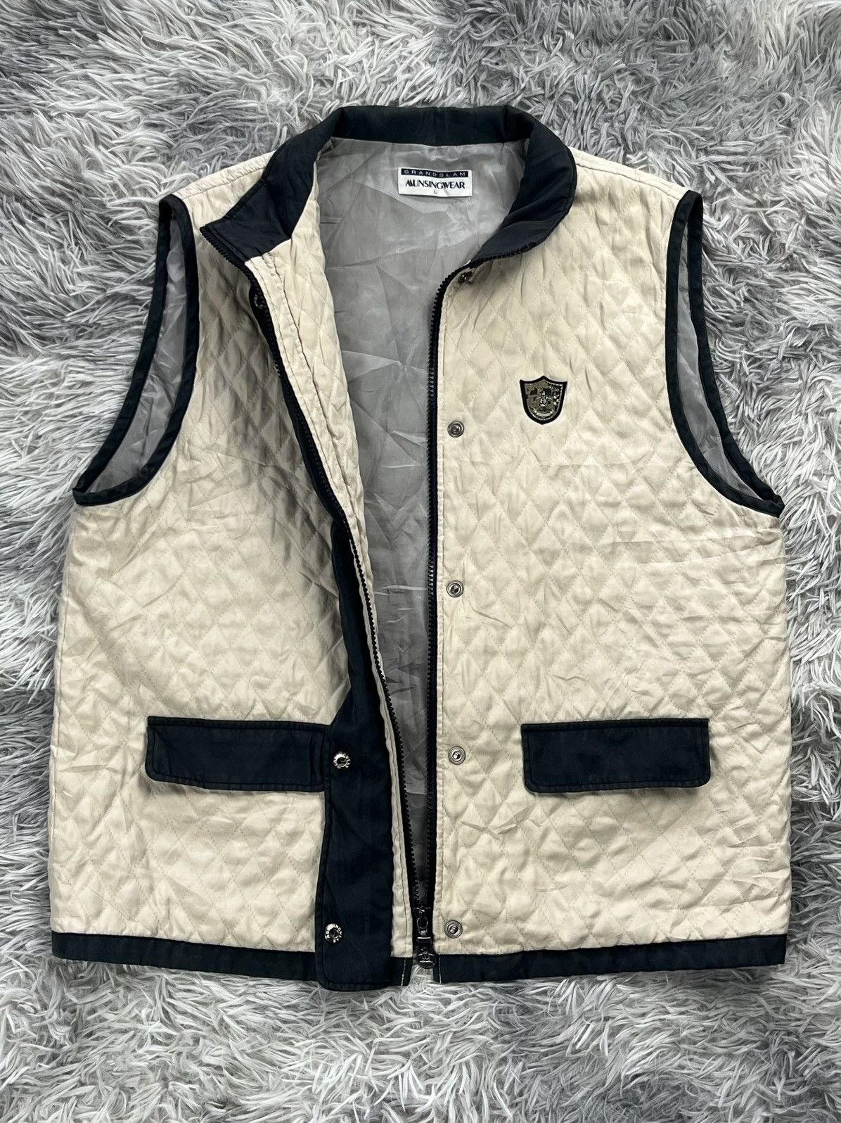 Grand Slam Vintage Grandslam Munsingwear Vest Size US L / EU 52-54 / 3 - 7 Thumbnail