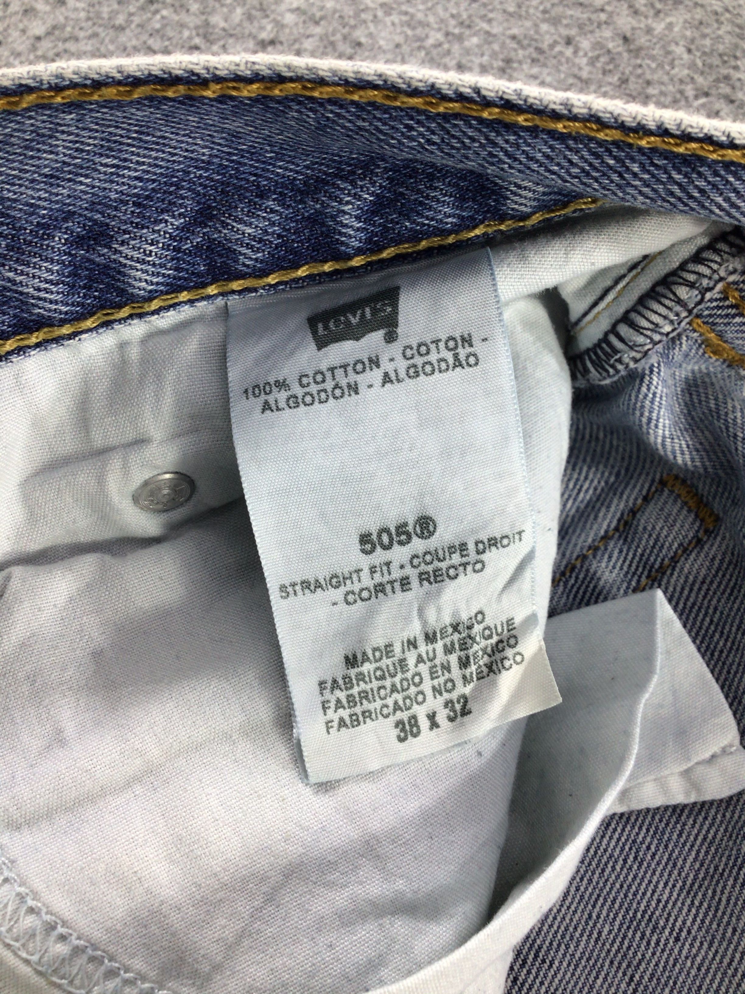 Levi's × Vintage Vintage Levis 505 Jeans-JM520 Size US 39 - 10 Thumbnail