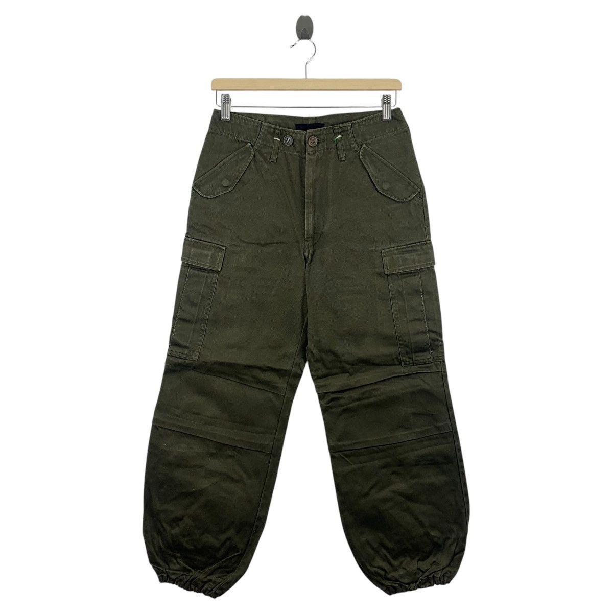 Japanese Brand JUNHASHIMOTO Japanesebrand Parachute cargo pants Size US 28 / EU 44 - 1 Thumbnail