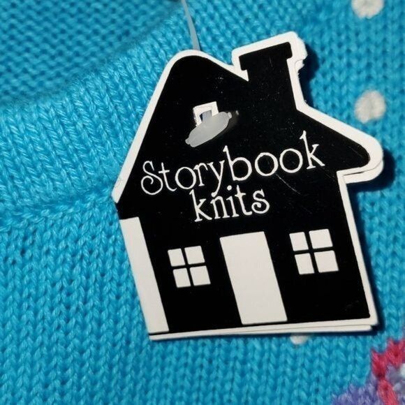 Vintage Storybook Knits Vintage Hand Knitted Aquatic Fish Themed Li Size S / US 4 / IT 40 - 6 Thumbnail