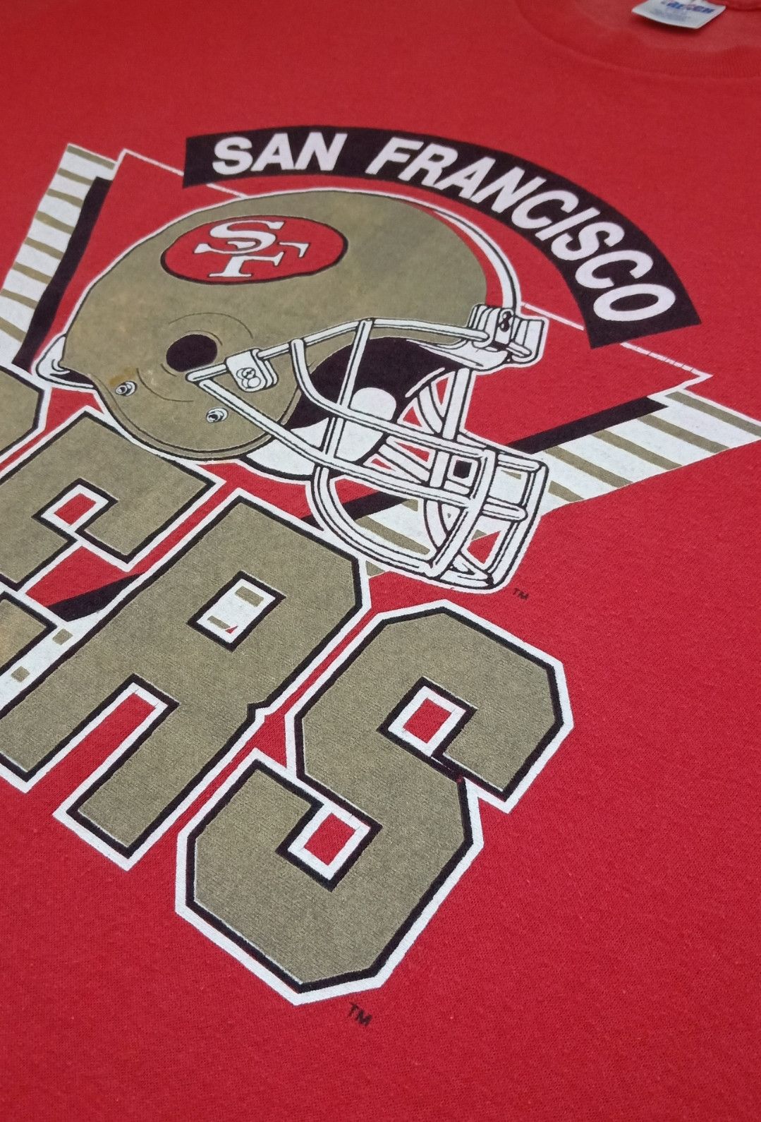 NFL × Vintage Vintage 90s NFL San Francisco 49ERS T-shirt Size US L / EU 52-54 / 3 - 6 Thumbnail