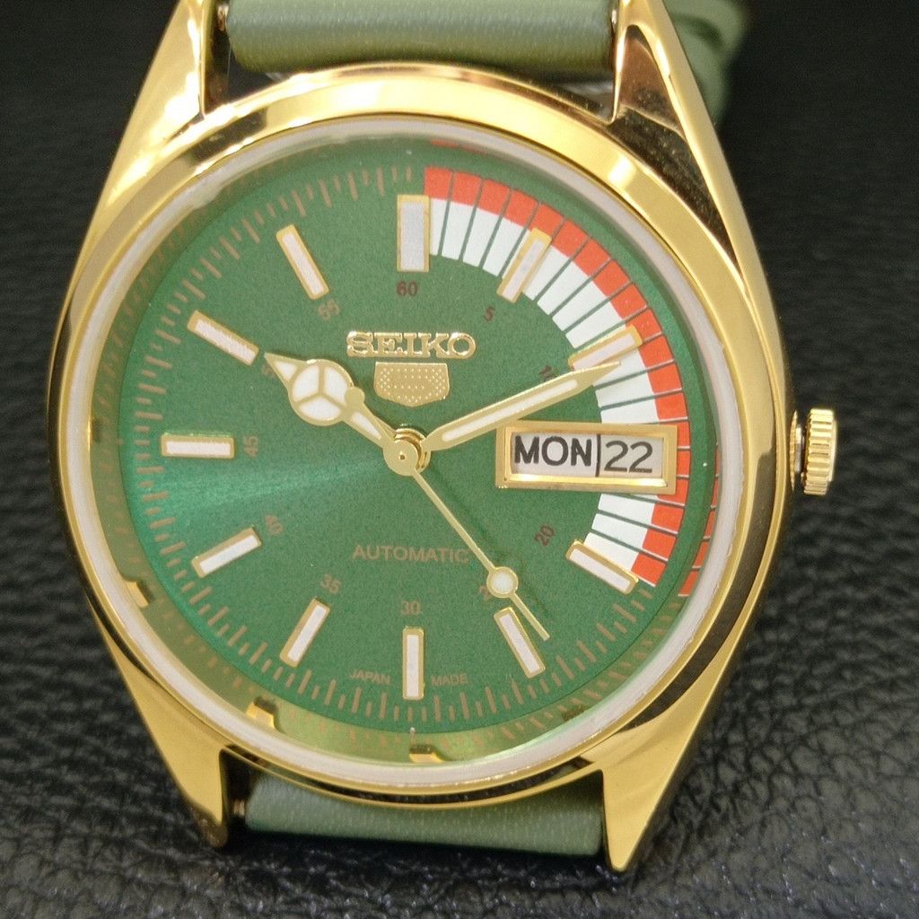 Seiko REFURBISHED VINTAGE SEIKO 5 AUTO JAPAN MENS WATCH a440703 Size 38 - 3 Thumbnail
