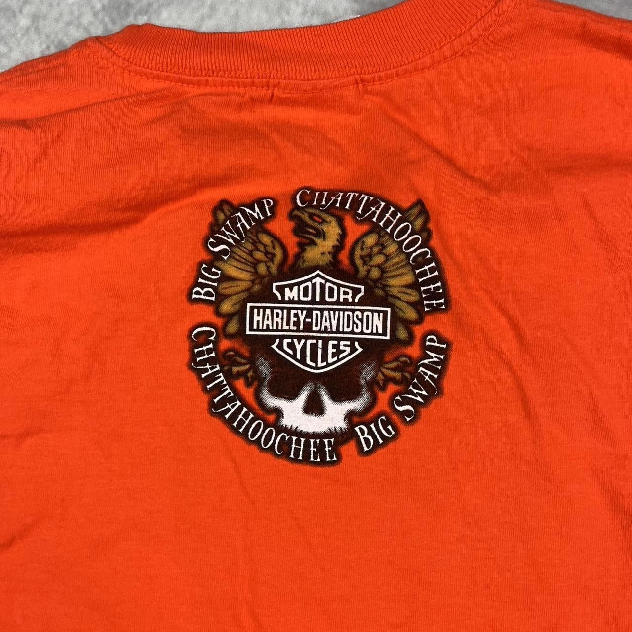Gildan Halloween Harley Davidson long sleeve Size US L / EU 52-54 / 3 - 4 Thumbnail
