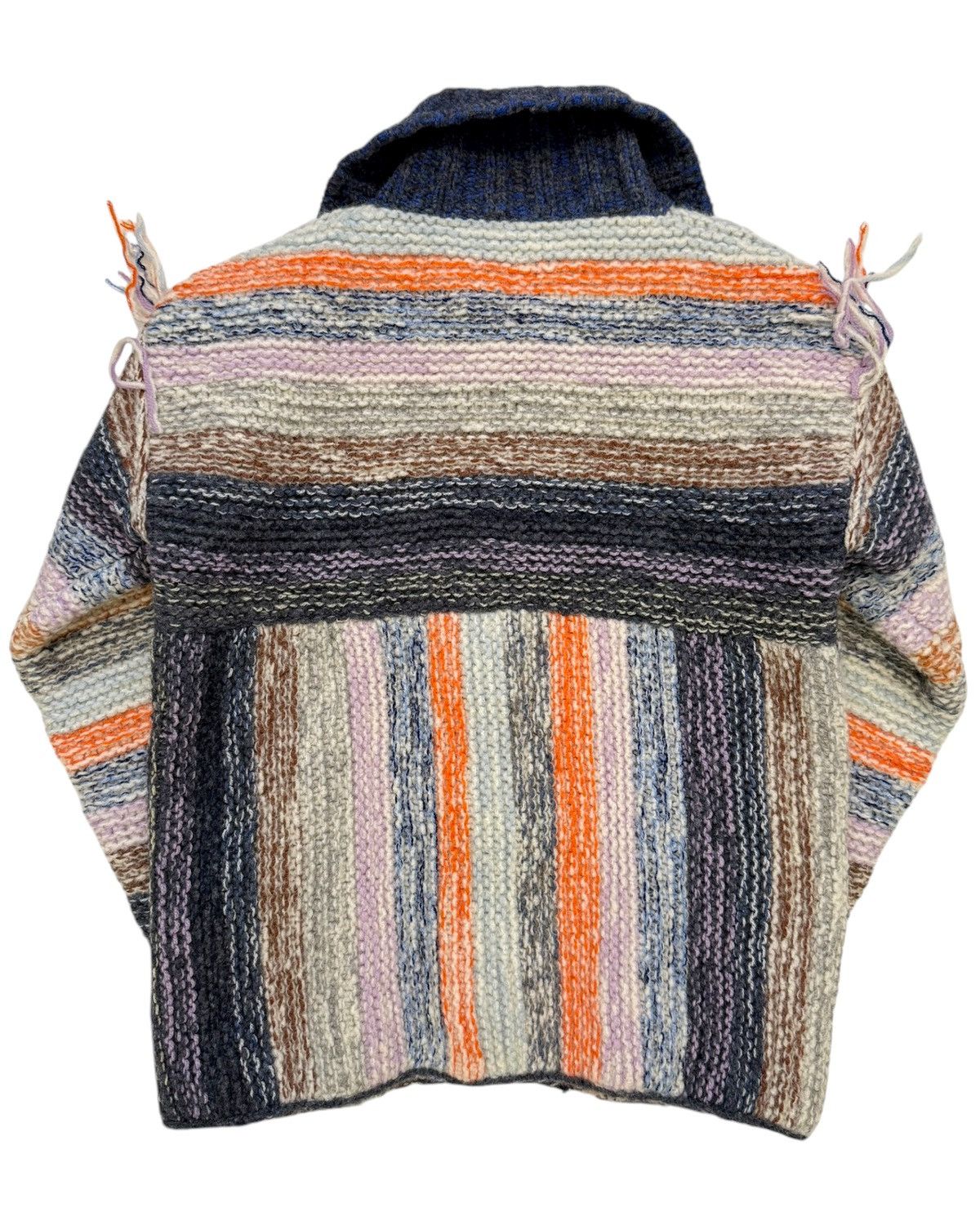 Acne Studios $1,140 Mouline Multicolor Yarn Wool Cardigan Toggle Size S / US 4 / IT 40 - 3 Thumbnail