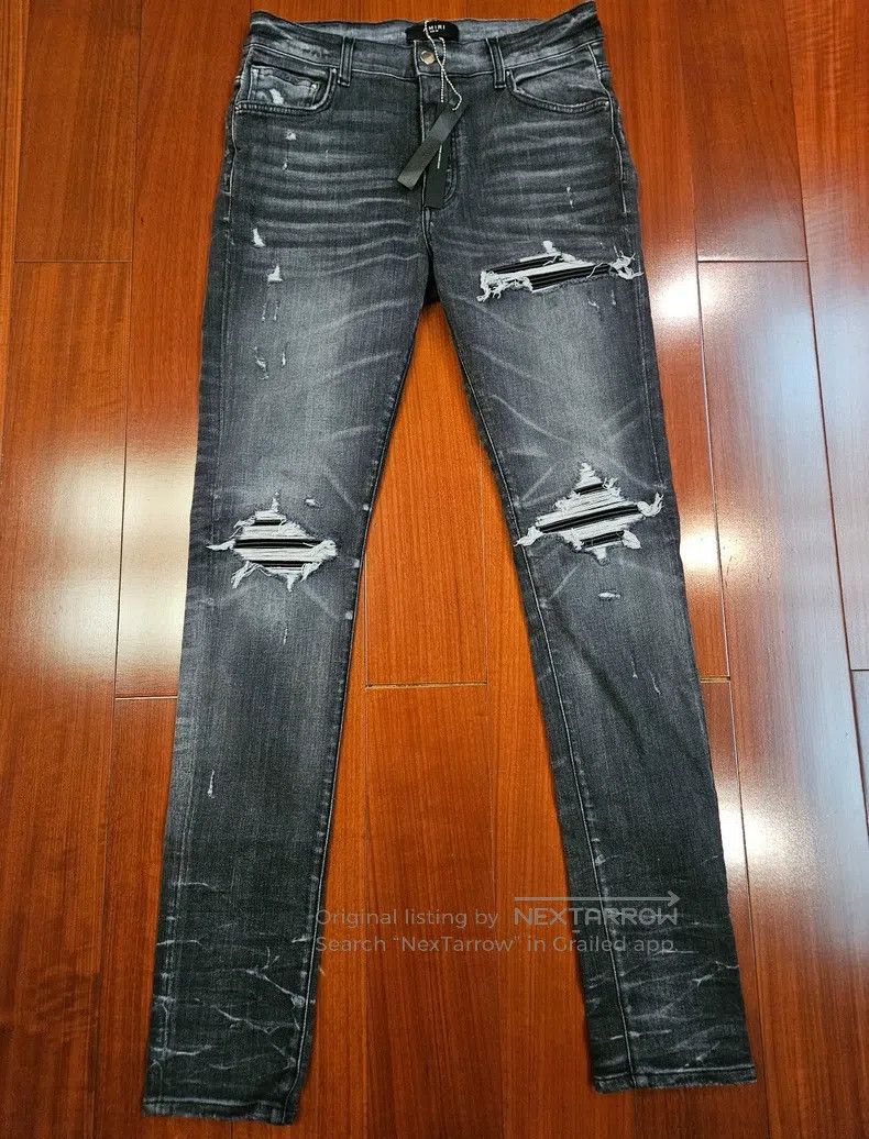 Amiri Amiri Size 32 Retro dark grey jeans Size US 32 / EU 48 - 1 Thumbnail