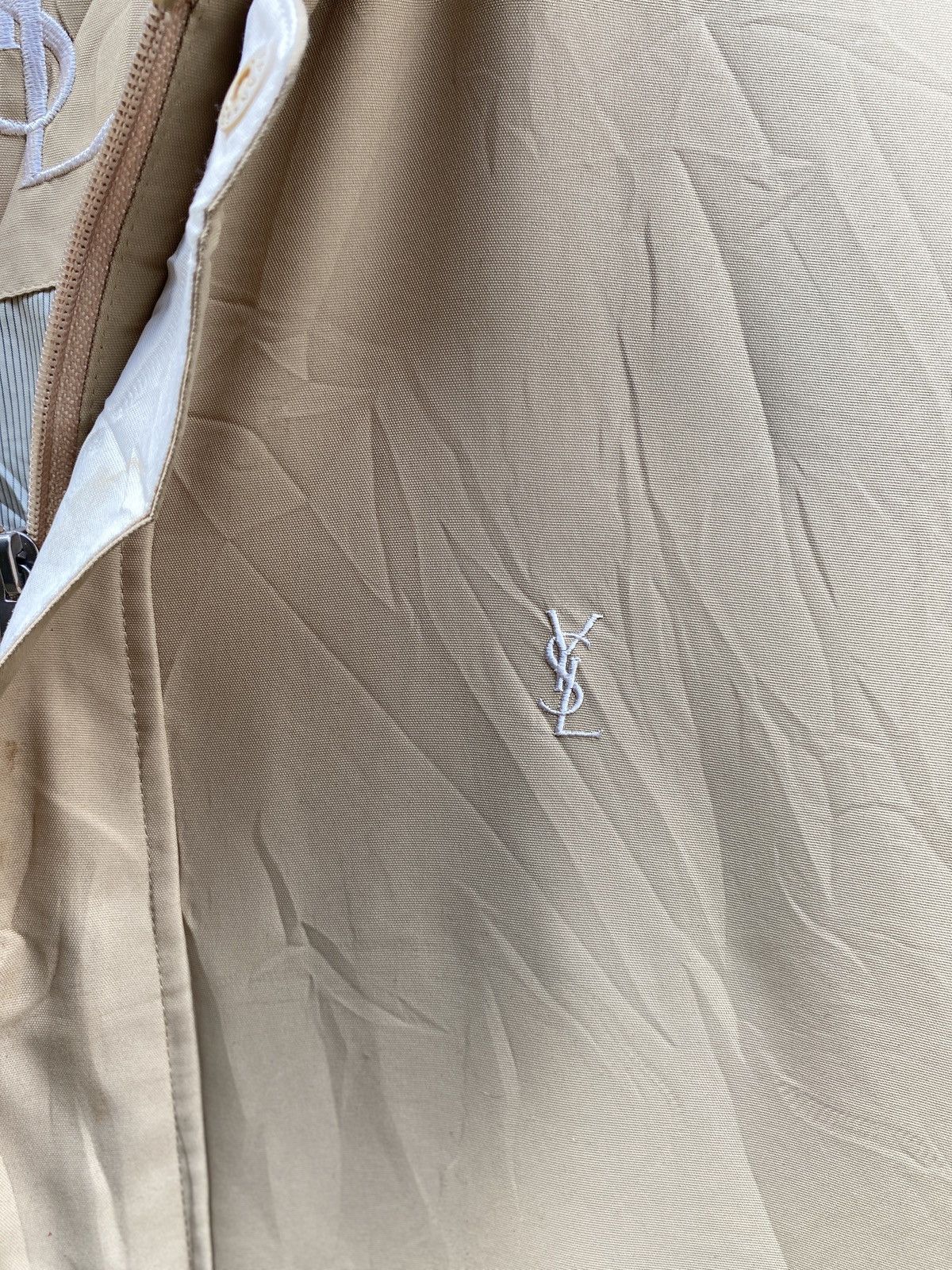 Saint Laurent Paris YSL Big Logo Jacket Size US L / EU 52-54 / 3 - 4 Thumbnail