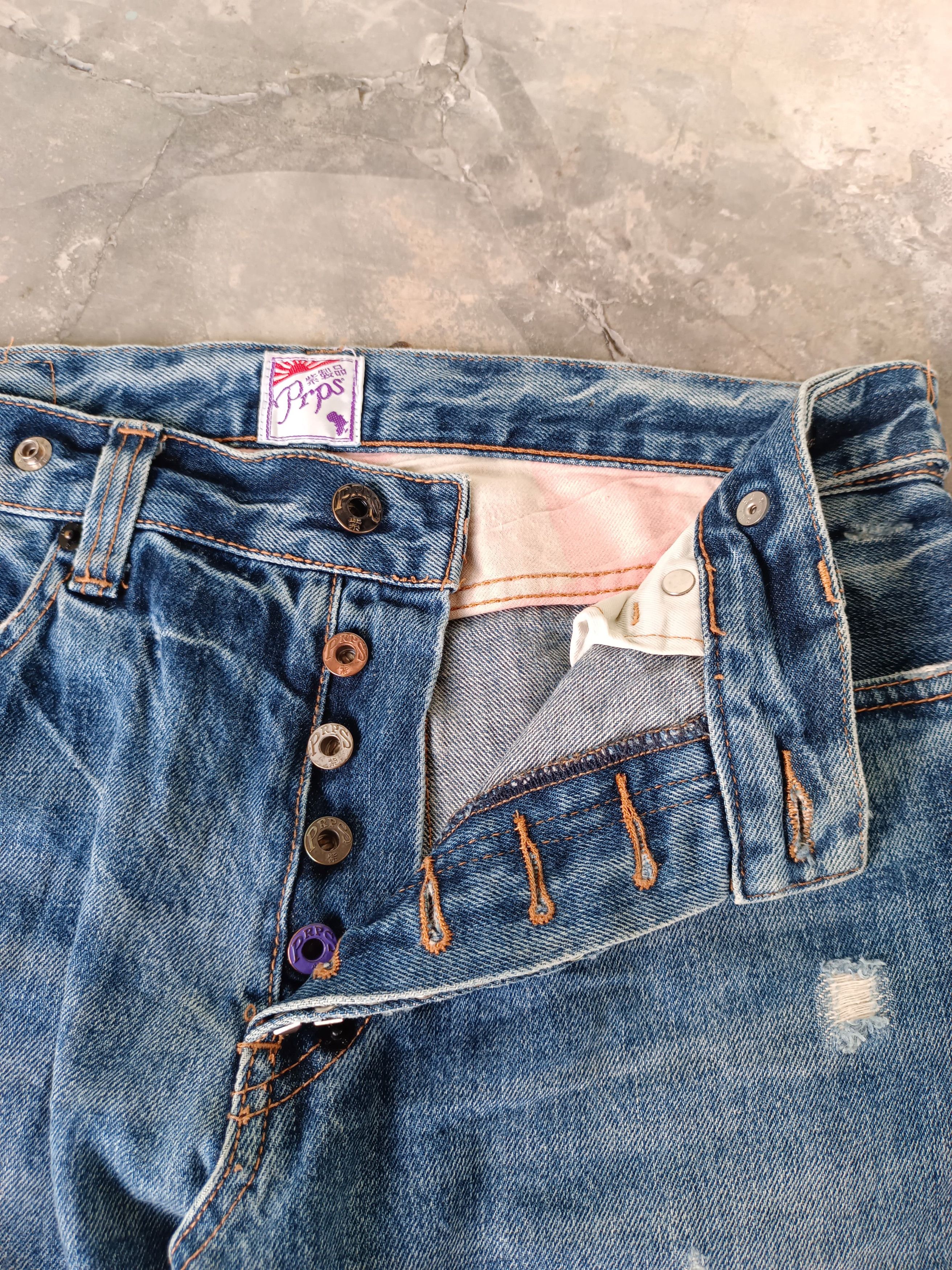 Japanese Brand × Prps Prps Distressed Jeans Size US 30 / EU 46 - 6 Thumbnail