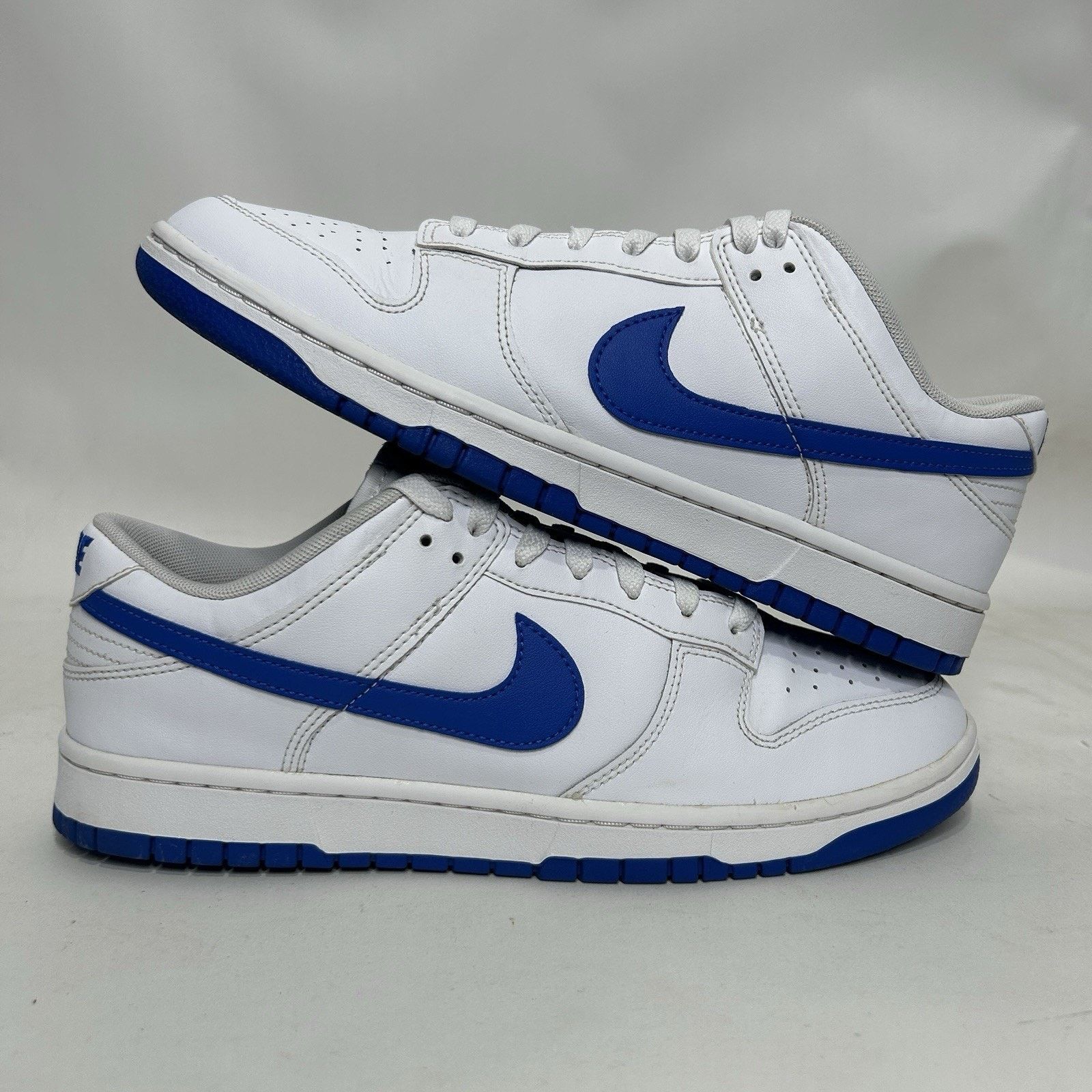 Nike Nike Dunk Low Retro “Summit White Hyper Royal” Size US 11 / EU 44 - 1 Thumbnail
