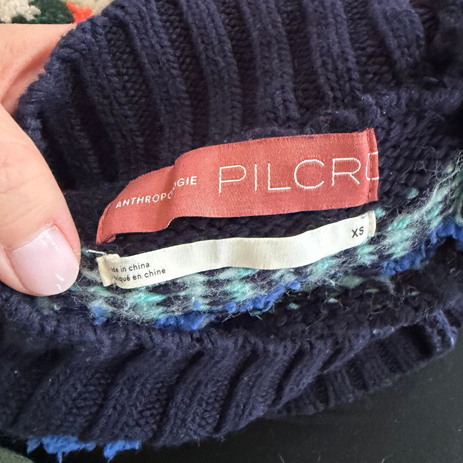 Anthropologie Anthropologie Pilcro Women’s Fair Isle Sweater Nordic XS Size XS / US 0-2 / IT 36-38 - 4 Thumbnail