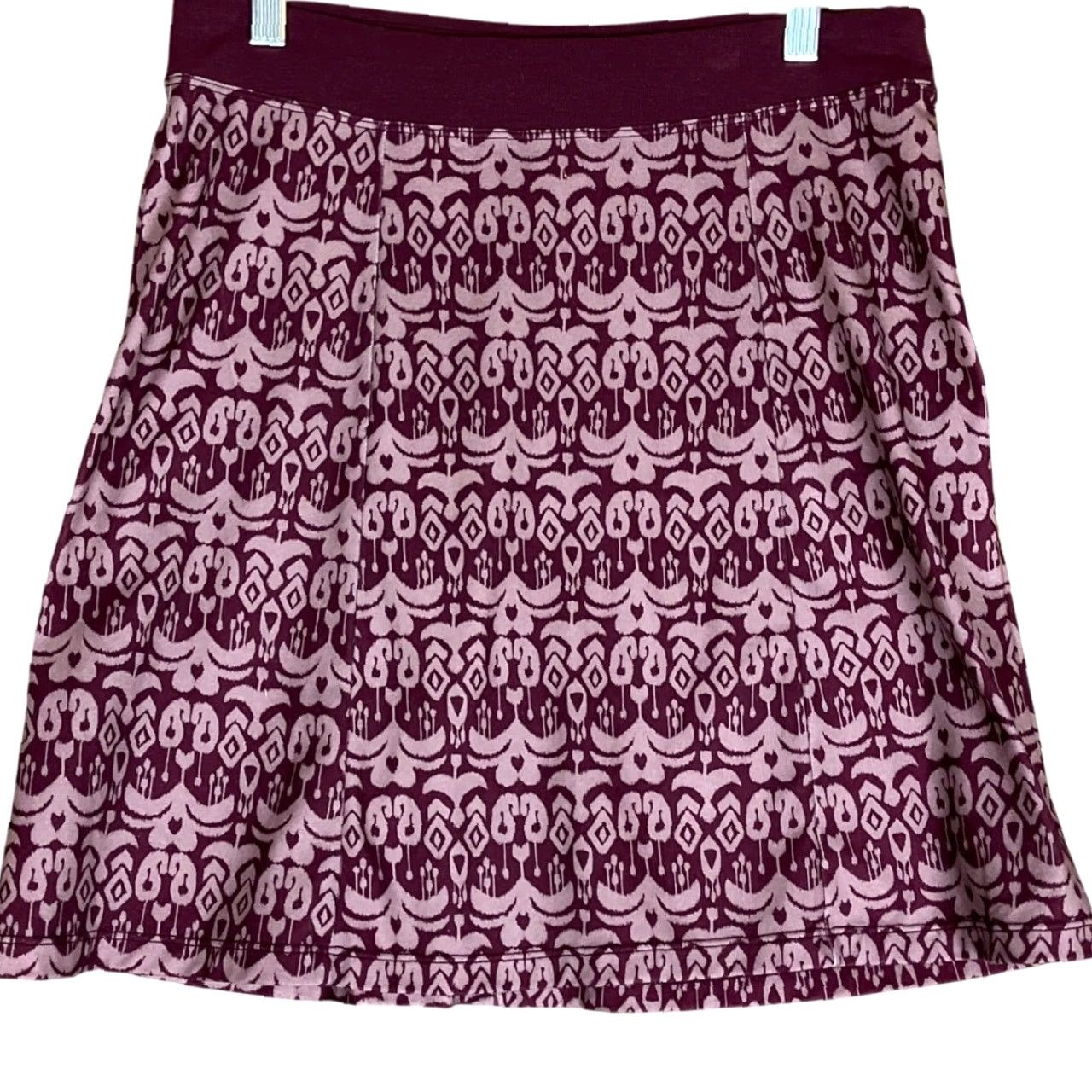 Prana PrAna Womens Skirt Maroon Pull On A Line Polyester Blend Stretch XS Midi Casual Activewear Womens Size 26" / US 2 / IT 38 - 2 Thumbnail