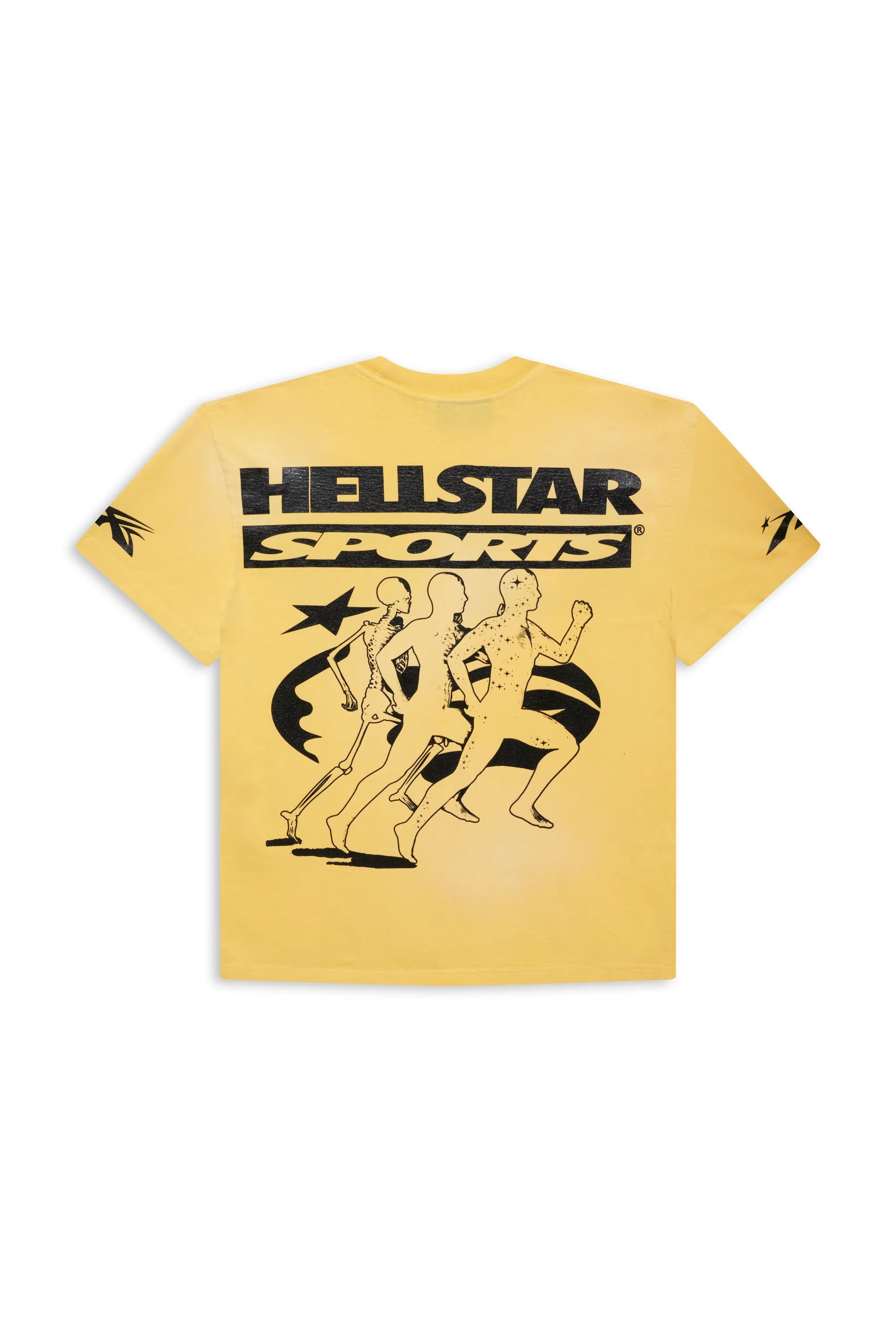 HELLSTAR Hellstar Sports Marathon T-Shirt (Yellow) Size US S / EU 44-46 / 1 - 2 Thumbnail