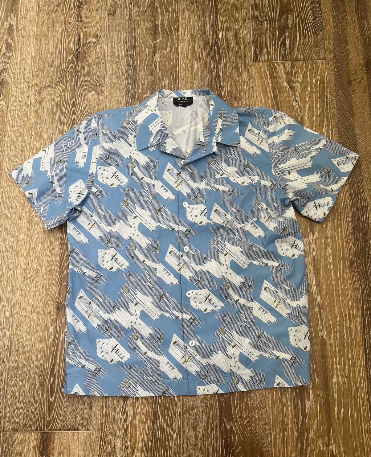 A.P.C. APC Lloyd Chemisette Size US L / EU 52-54 / 3 - 1 Thumbnail