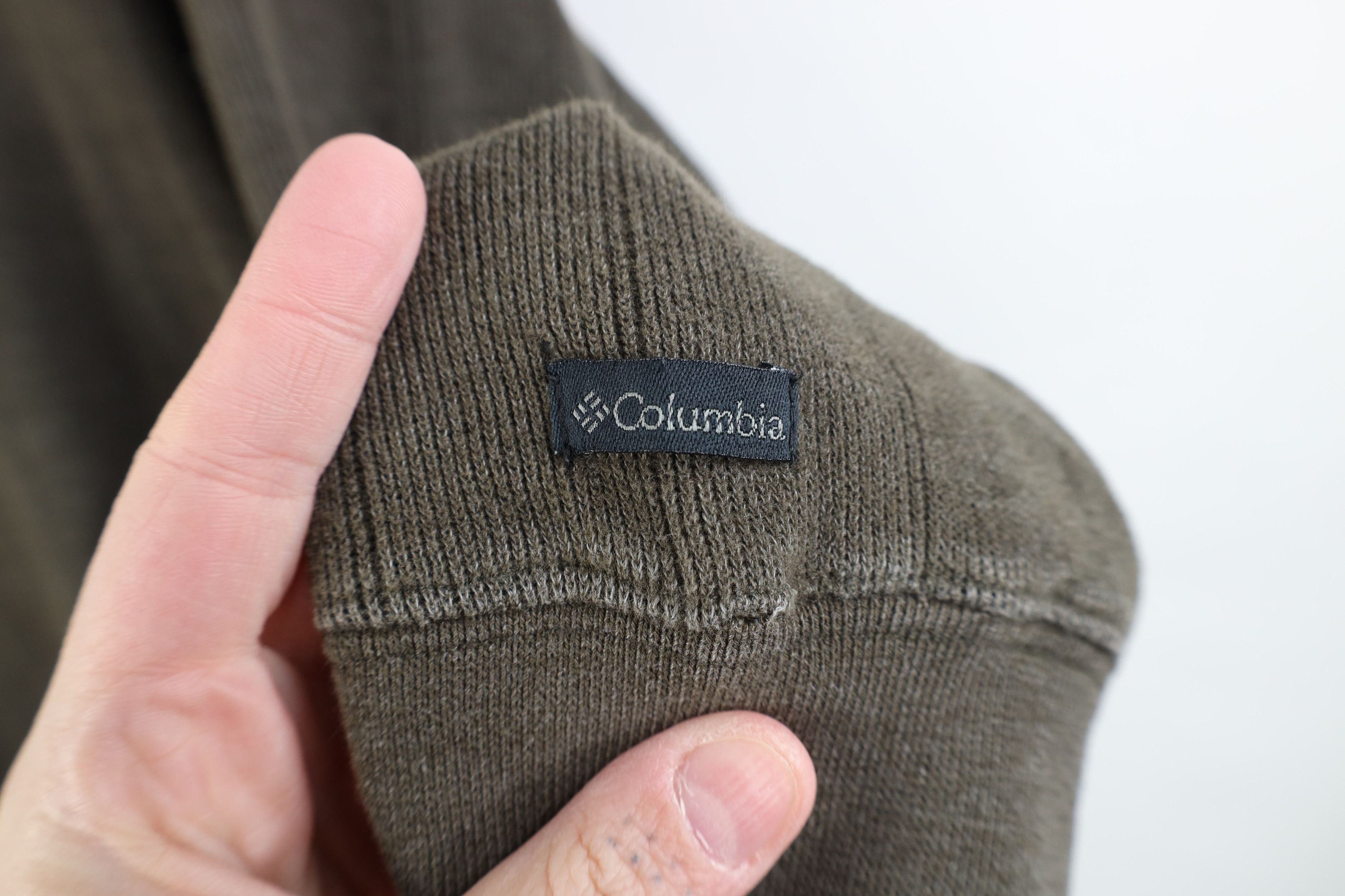 Columbia Vintage 90s Columbia Ribbed Knit Long Sleeve T-Shirt Brown Size US XXL / EU 58 / 5 - 4 Thumbnail