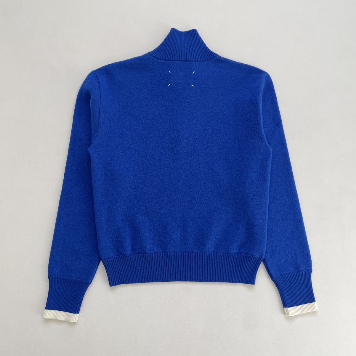 Maison Margiela A/W 21 Brushed Wool ‘Quarter Zip’ Sweater Size US M / EU 48-50 / 2 - 11 Thumbnail