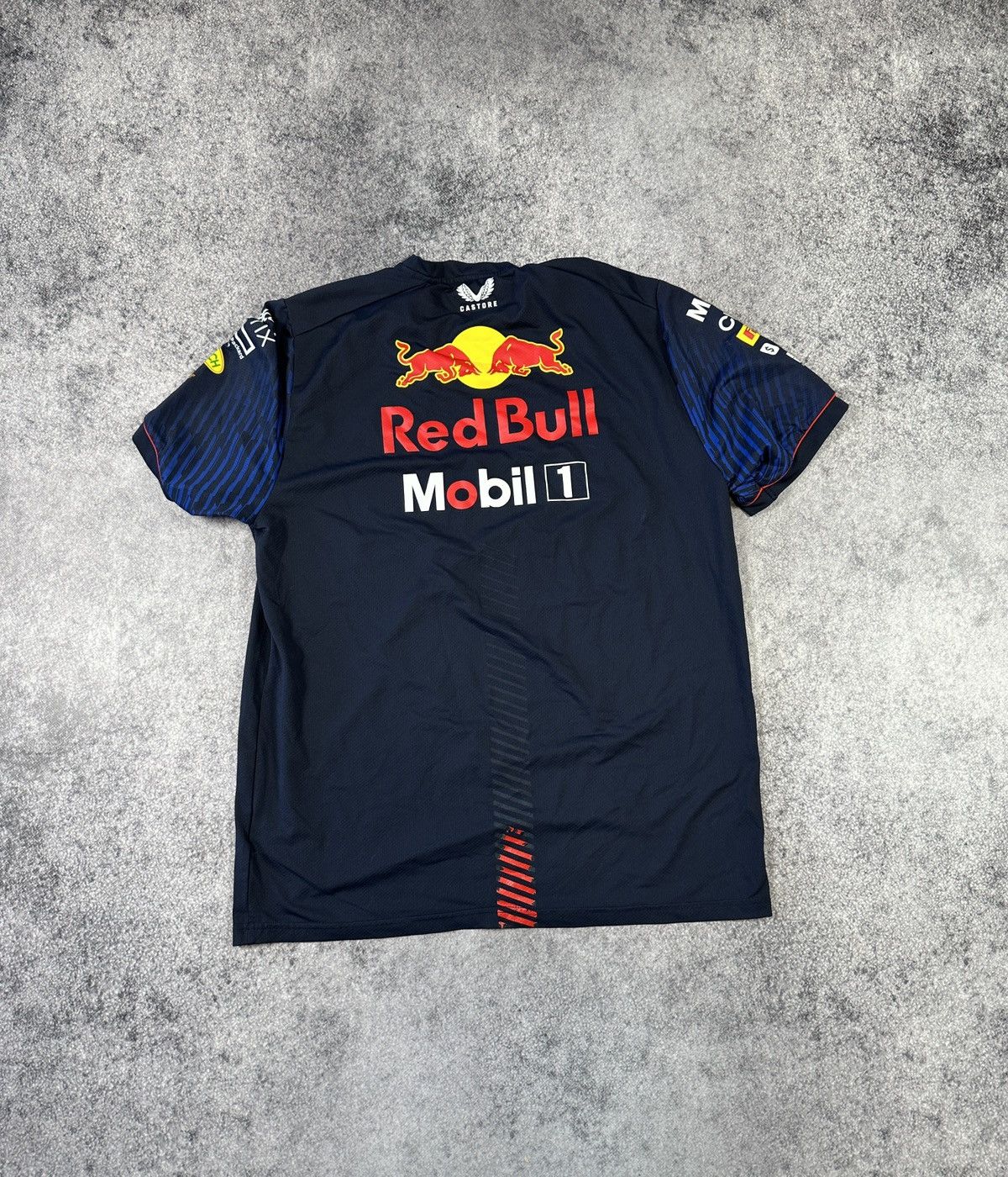 Red Bull Red Bull Aston Martin Castore Logo Racing T-shirt F-1 Rare L Size US L / EU 52-54 / 3 - 6 Thumbnail