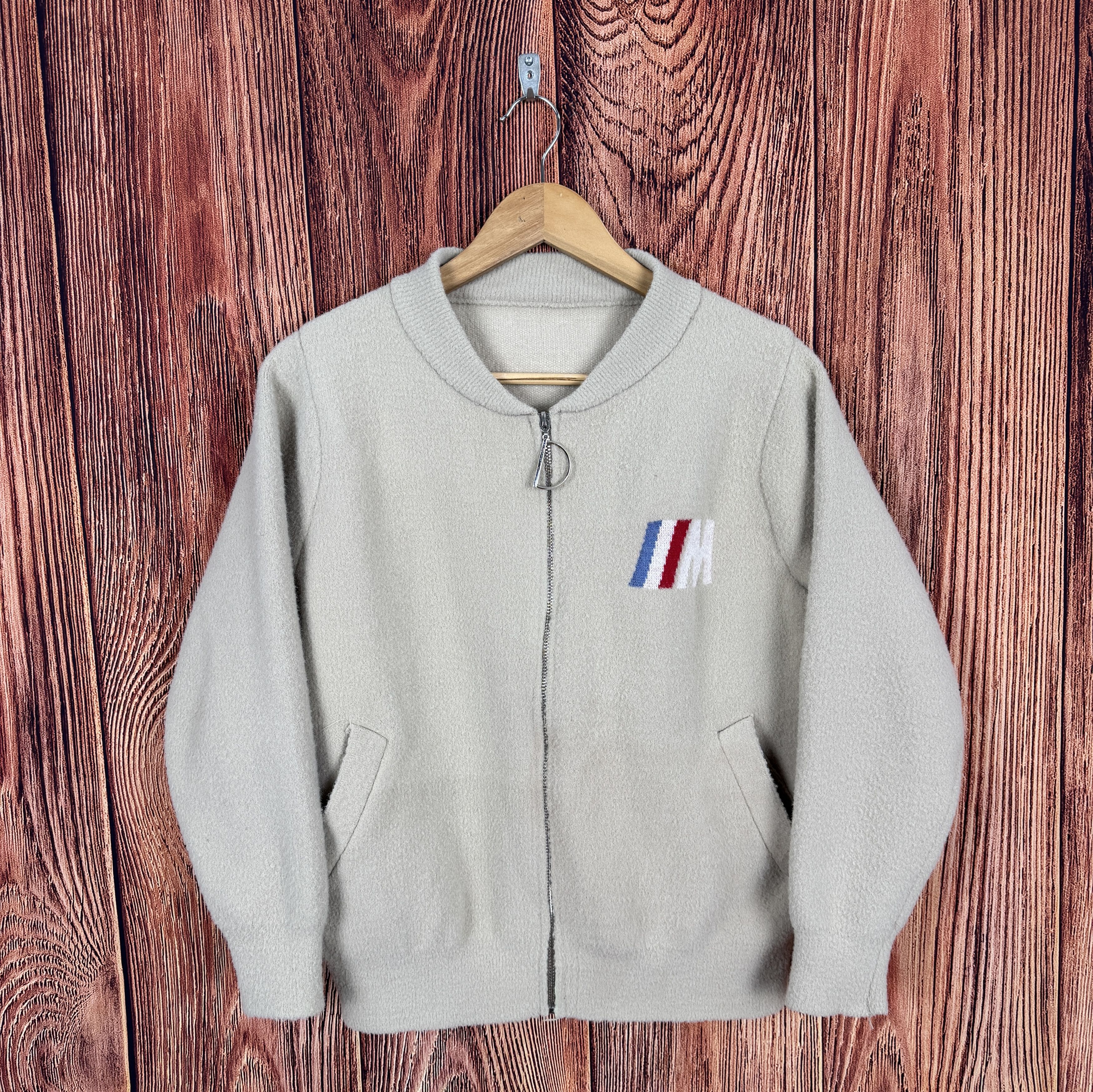 BMW BMW M Performance Wool Full Zip Women's Sweater Size XS / US 0-2 / IT 36-38 - 3 Thumbnail