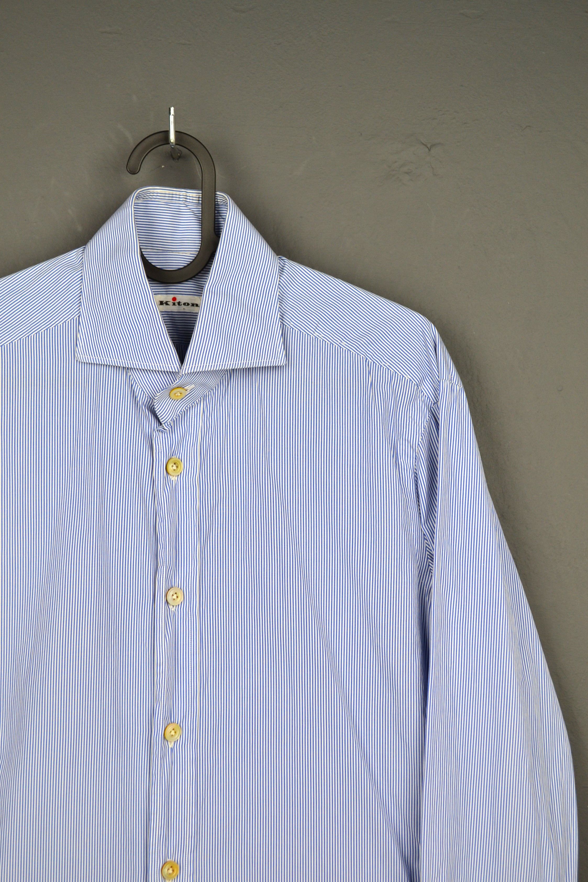 Kiton Napoli Cotton Shirt S size
