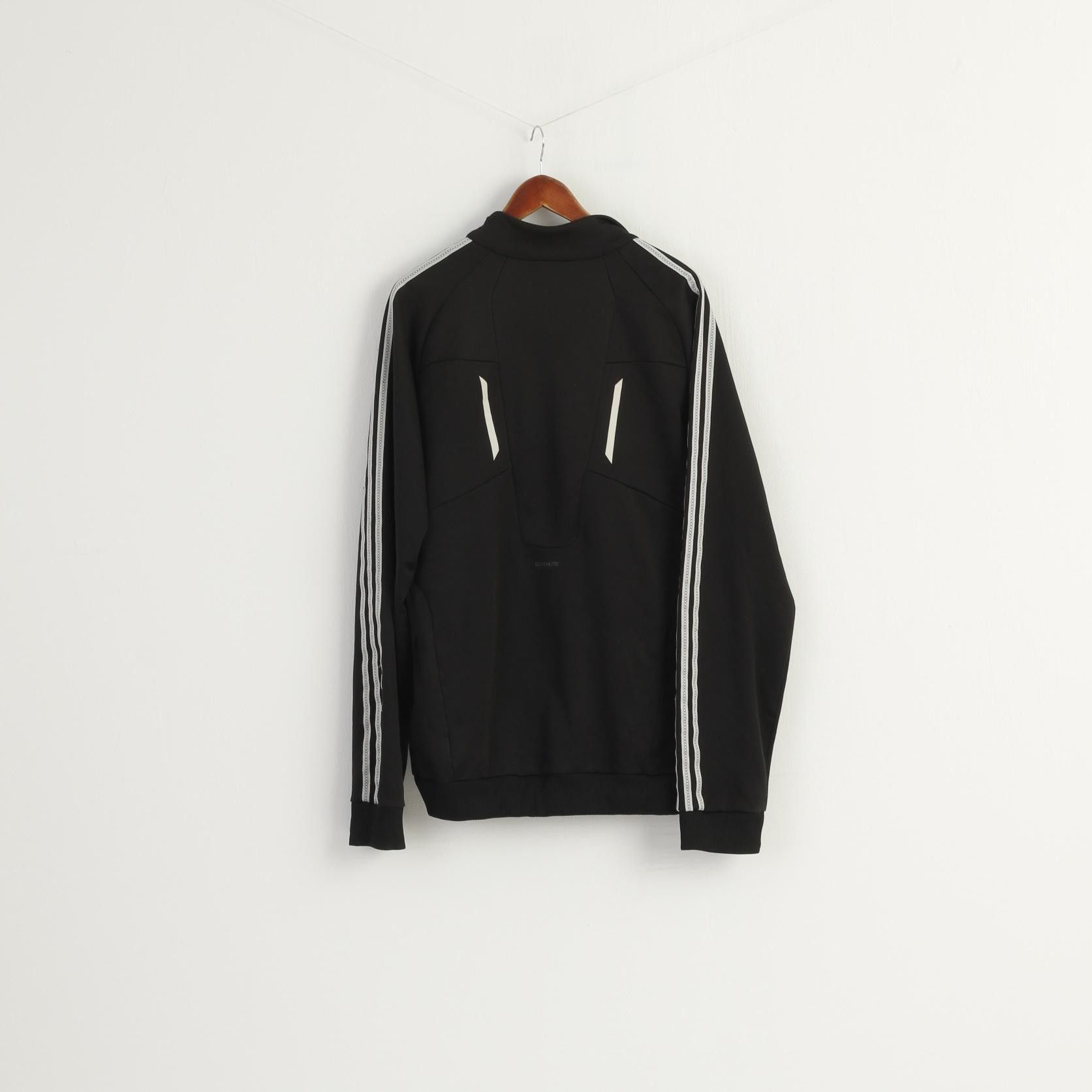 Adidas Adidas Men XL Sweatshirt Black Vintage Sportswear 3234 Size US XL / EU 56 / 4 - 7 Thumbnail