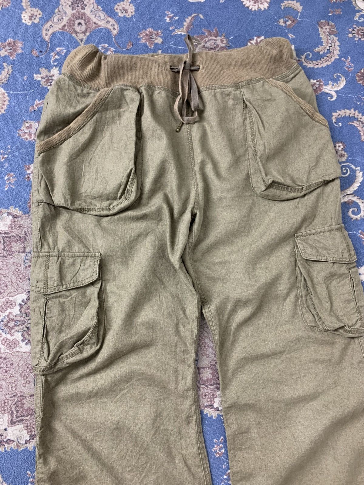 GOA GOA Flare Linen Cargo Share Spirit LGB Size US 33 - 3 Thumbnail