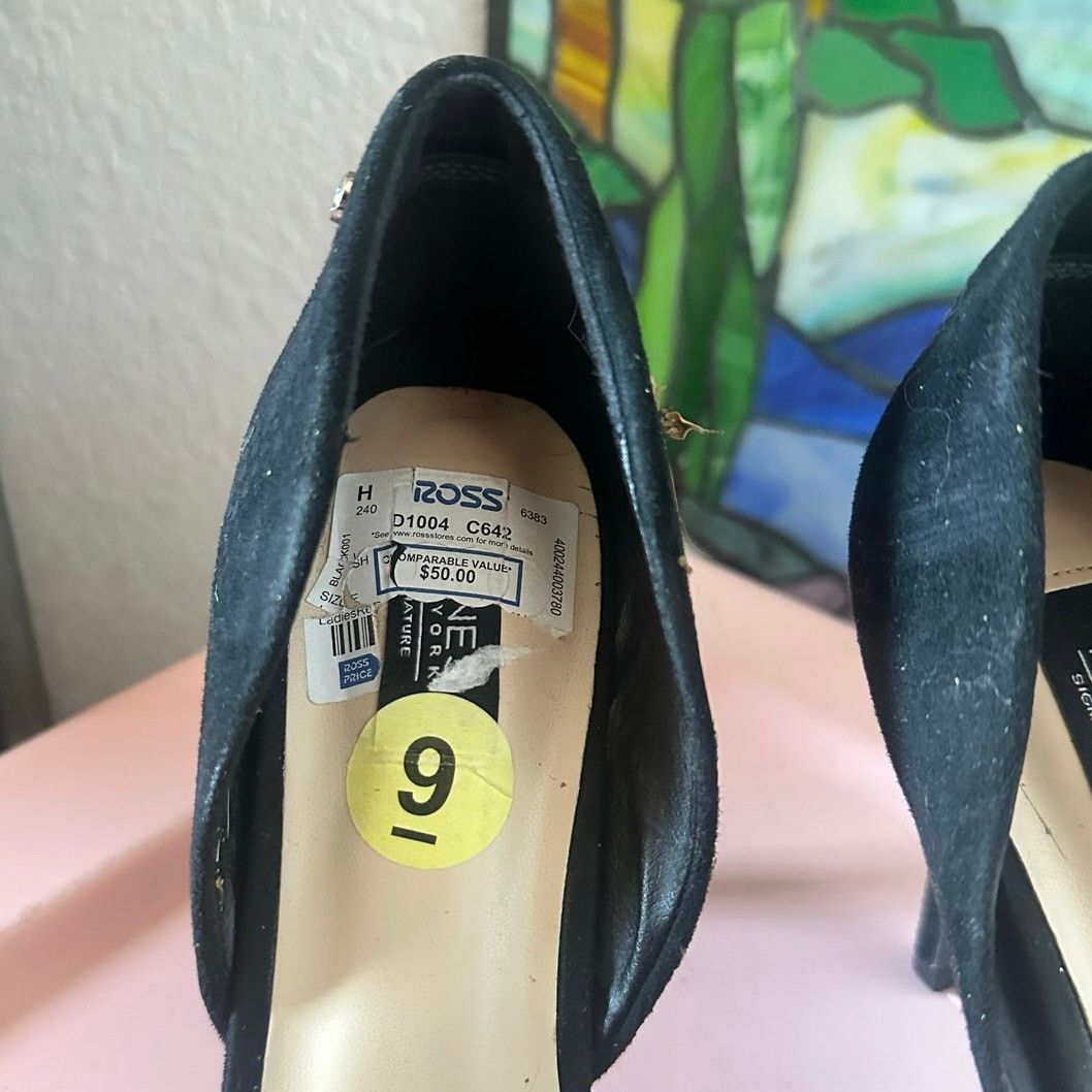 Jones New York jones new york sequin black stiletto heels shoes Size US 9 / IT 39 - 3 Thumbnail