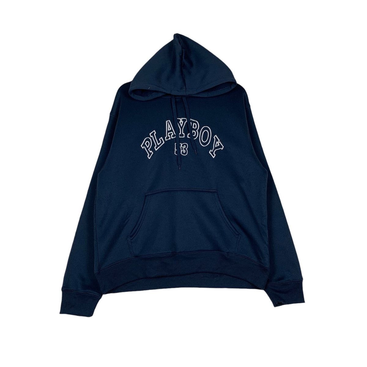 Playboy PLAYBOY Big Logo Pullover Hoodies Sweatshirt #1368-C62 Size US L / EU 52-54 / 3 - 1 Thumbnail