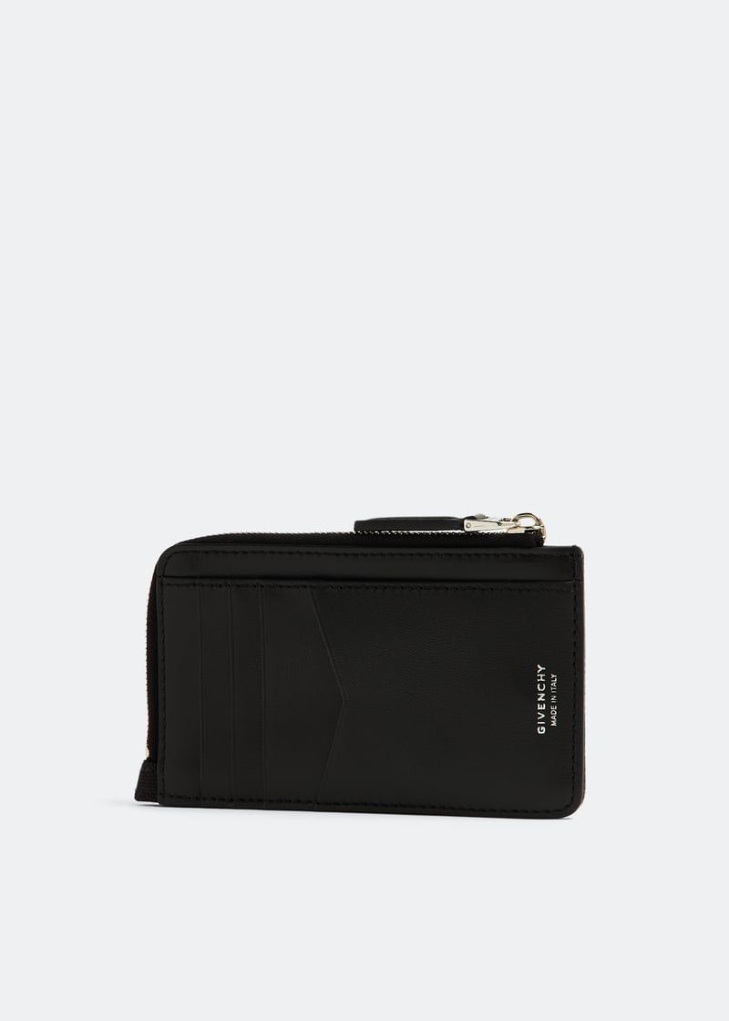 Givenchy o1w1db10525 Size: OS/G-Cut Full Zipped Cardholder in Grey Size ONE SIZE - 3 Thumbnail