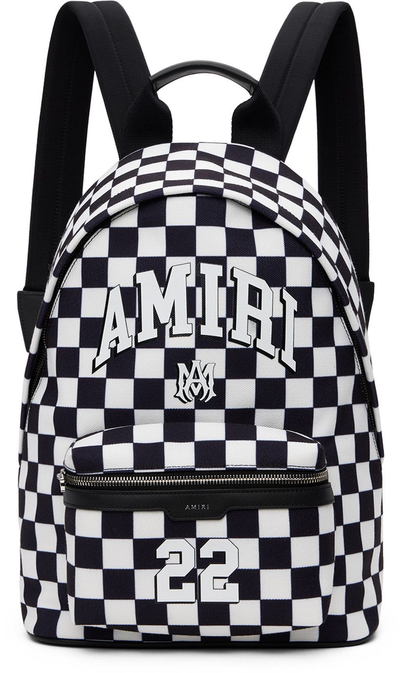 Amiri o1orln1025 KIDS / Size: OS / Amiri 22' Checkered Backpack Size ONE SIZE - 5 Thumbnail