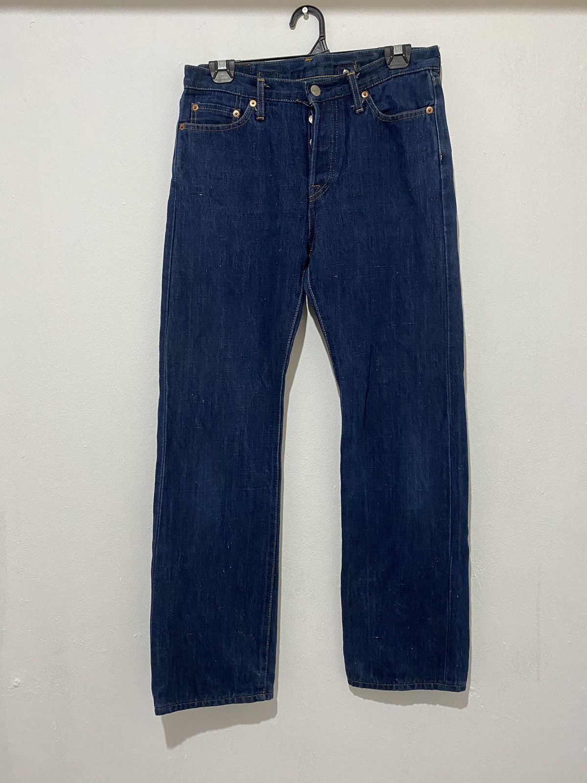 Chevignon × Japanese Brand × Vintage Vintage Chevignon Denim Selvedge Redline Size US 29 - 5 Thumbnail