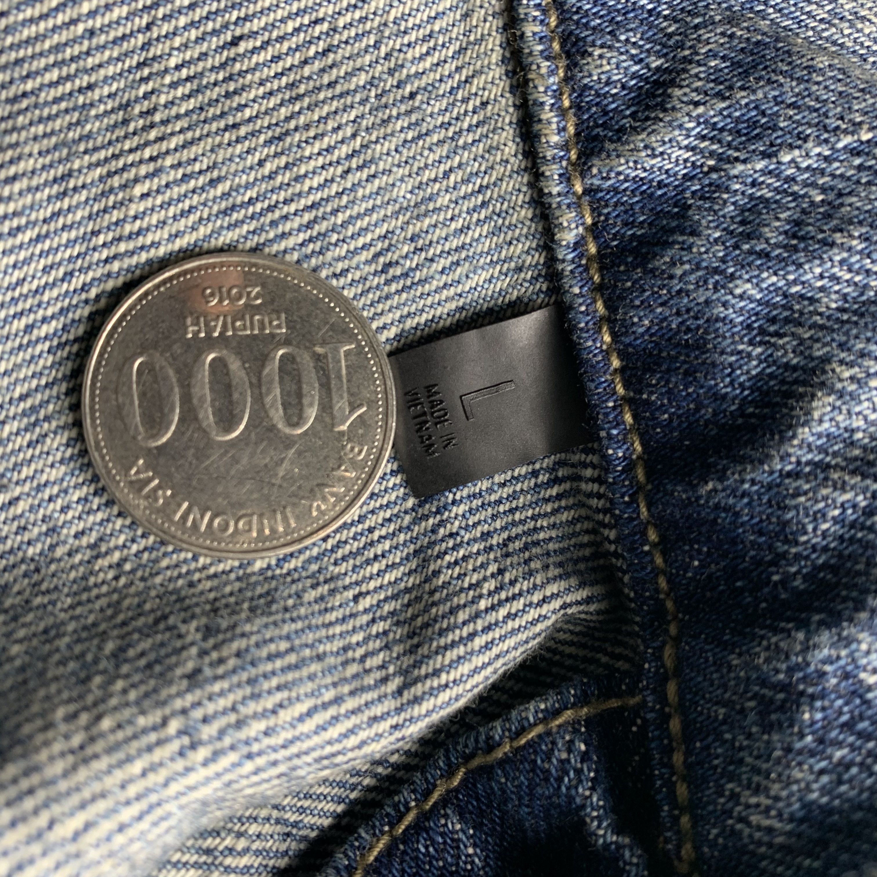 Fear of God Fear of god essentials denim trucker jacket Size US L / EU 52-54 / 3 - 3 Thumbnail
