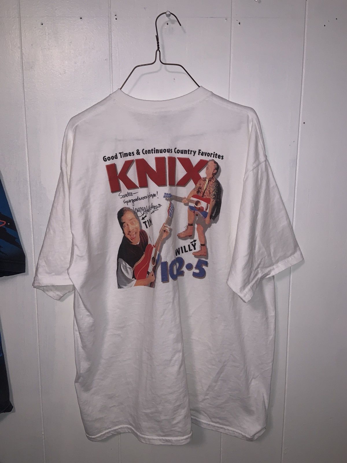 Fruit Of The Loom Vintage - Country Radio KNIX 102.5FM - Size XL Size US XL / EU 56 / 4 - 8 Thumbnail