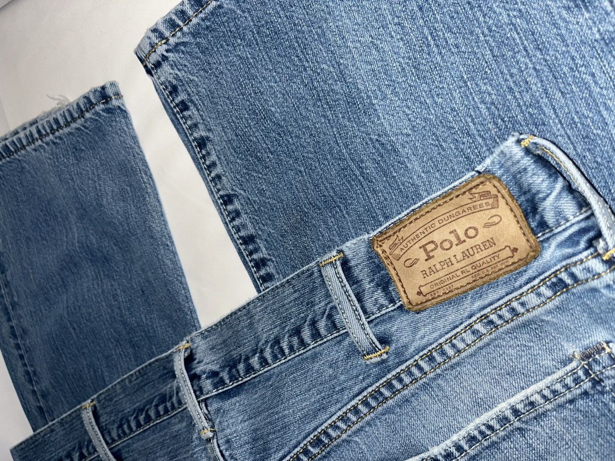 Polo Ralph Lauren PRL Blue Denim Dungaree 38x32 Size US 38 / EU 54 - 3 Thumbnail