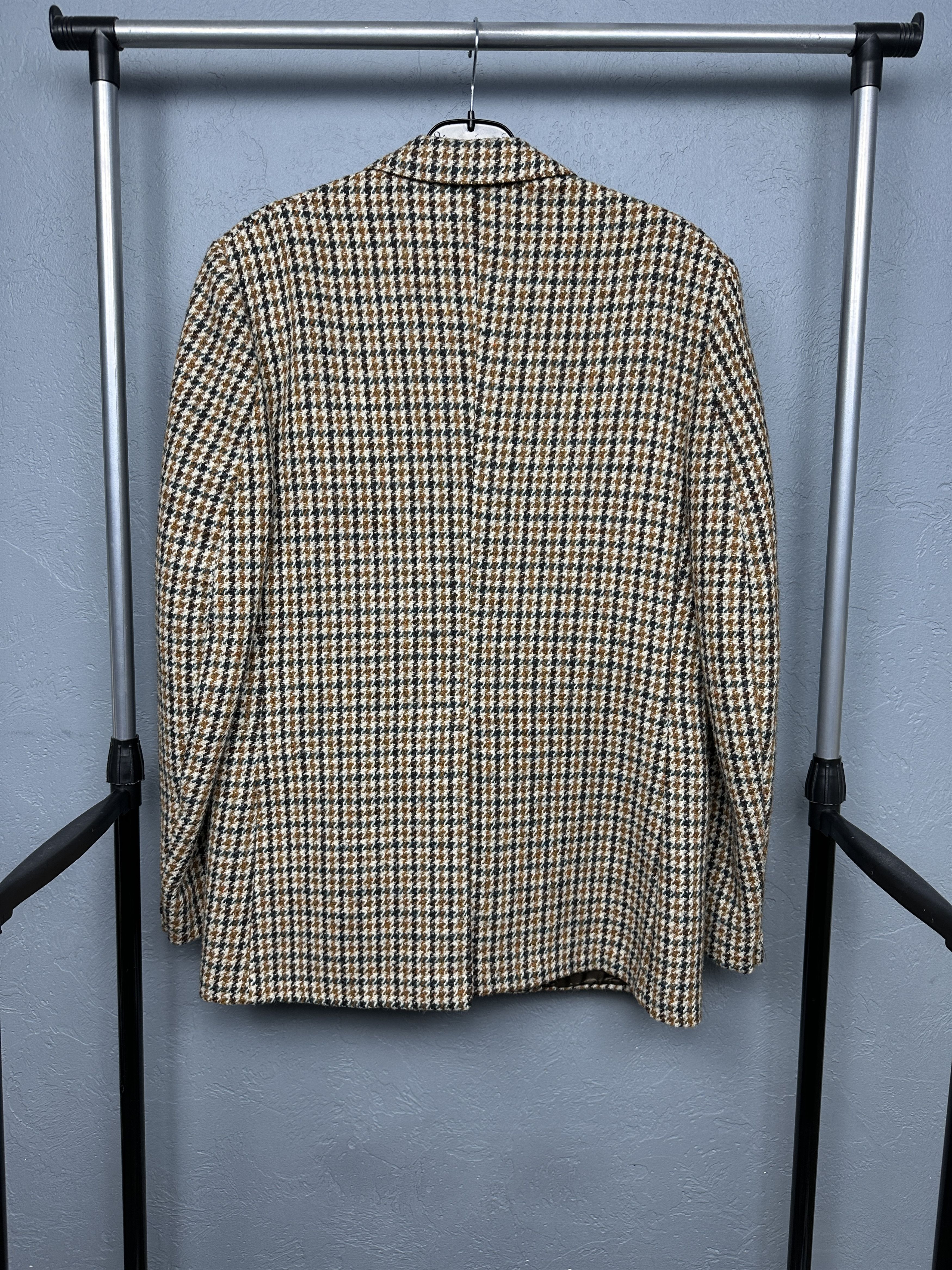 Harris Tweed Harris Tweed 90s Vintage Wool Three Buttons Blazer Jacket Size US M / EU 48-50 / 2 - 4 Thumbnail