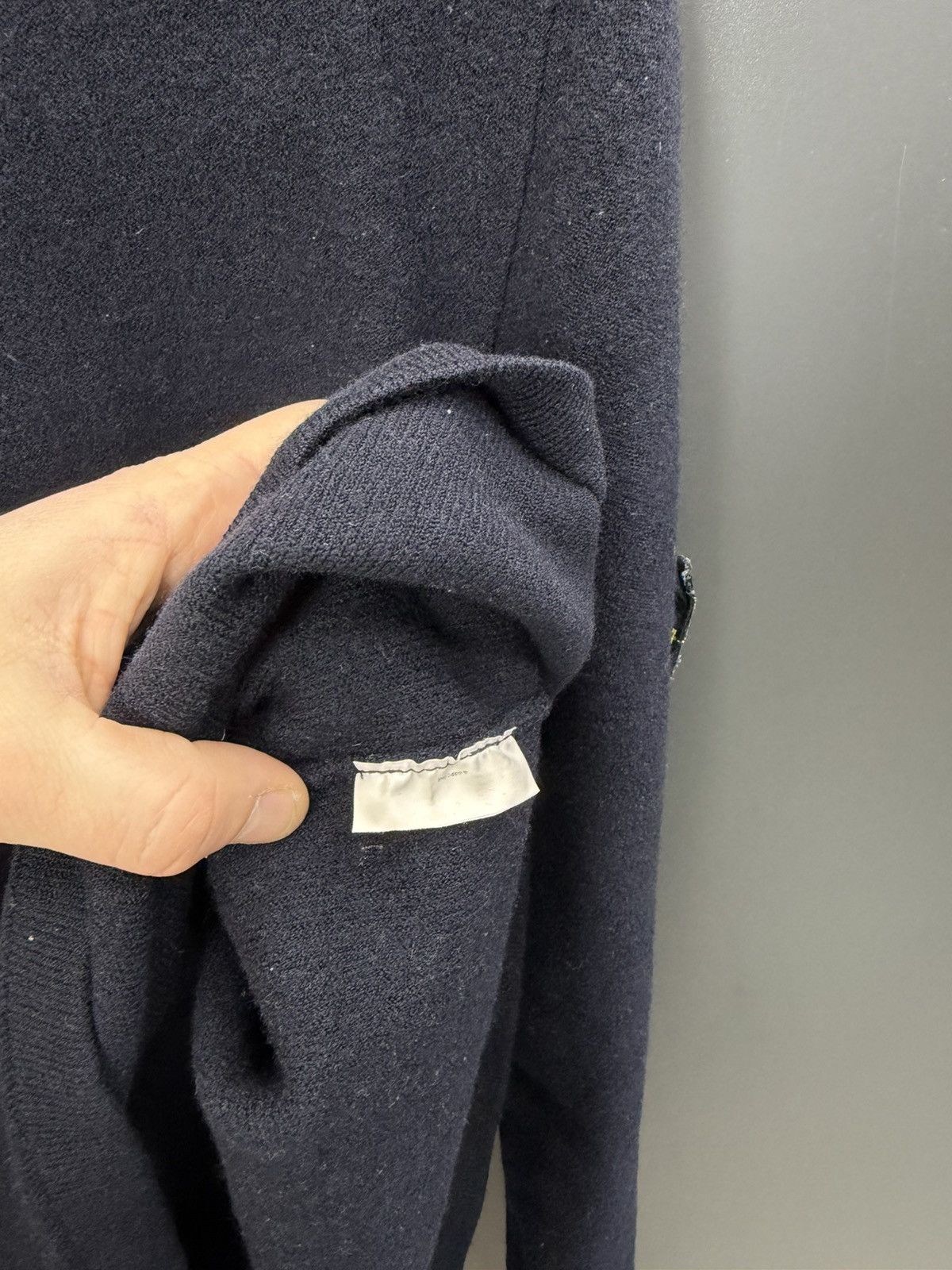 Stone Island Stone Island Crewneck Wool Knit Sweater Navy Men’s Size US XL / EU 56 / 4 - 9 Thumbnail
