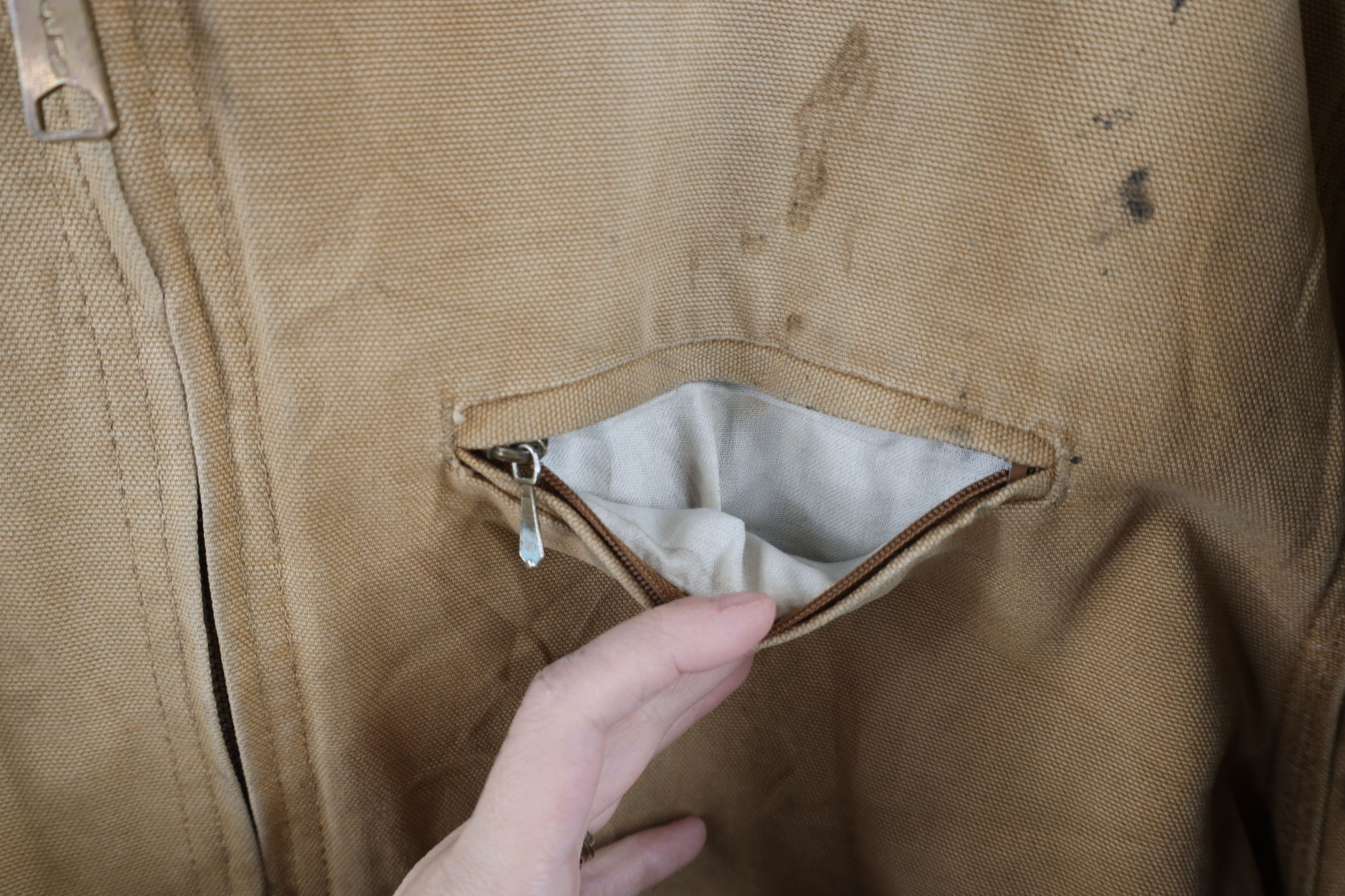 Carhartt Vintage 80s Carhartt 100 Year Lined Detroit Jacket USA Size US L / EU 52-54 / 3 - 6 Thumbnail