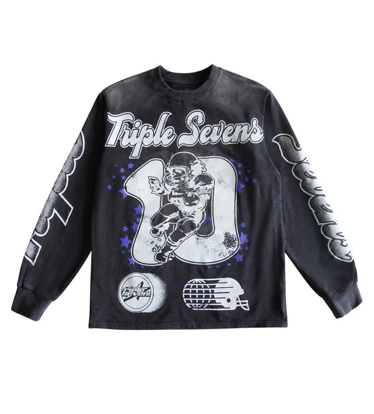 TRIPLE SEVENS Triple Sevens Pest Control Tee Black | Grailed