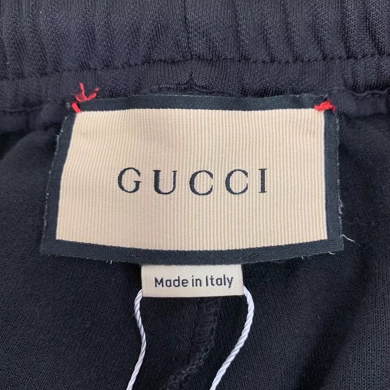 Gucci Gucci Size L Black side logo jacquard drawstring casual sh Size US 36 / EU 52 - 5 Thumbnail