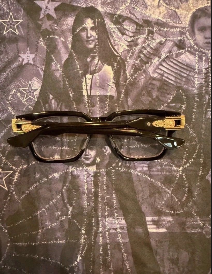 Chrome Hearts Bulge Glasses Blk/Gold