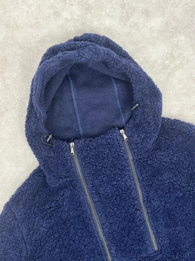 Daniele Alessandrini 2000s Daniele Alessandrini Sherpa Double Zip Navy Jacket Size US L / EU 52-54 / 3 - 6 Thumbnail