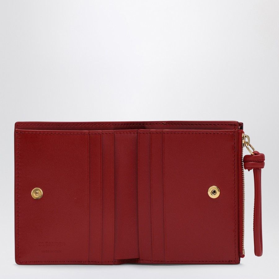 Jil Sander o1d2blof0824 Size: OS / Small Wallet in Cranberry Size ONE SIZE - 2 Thumbnail