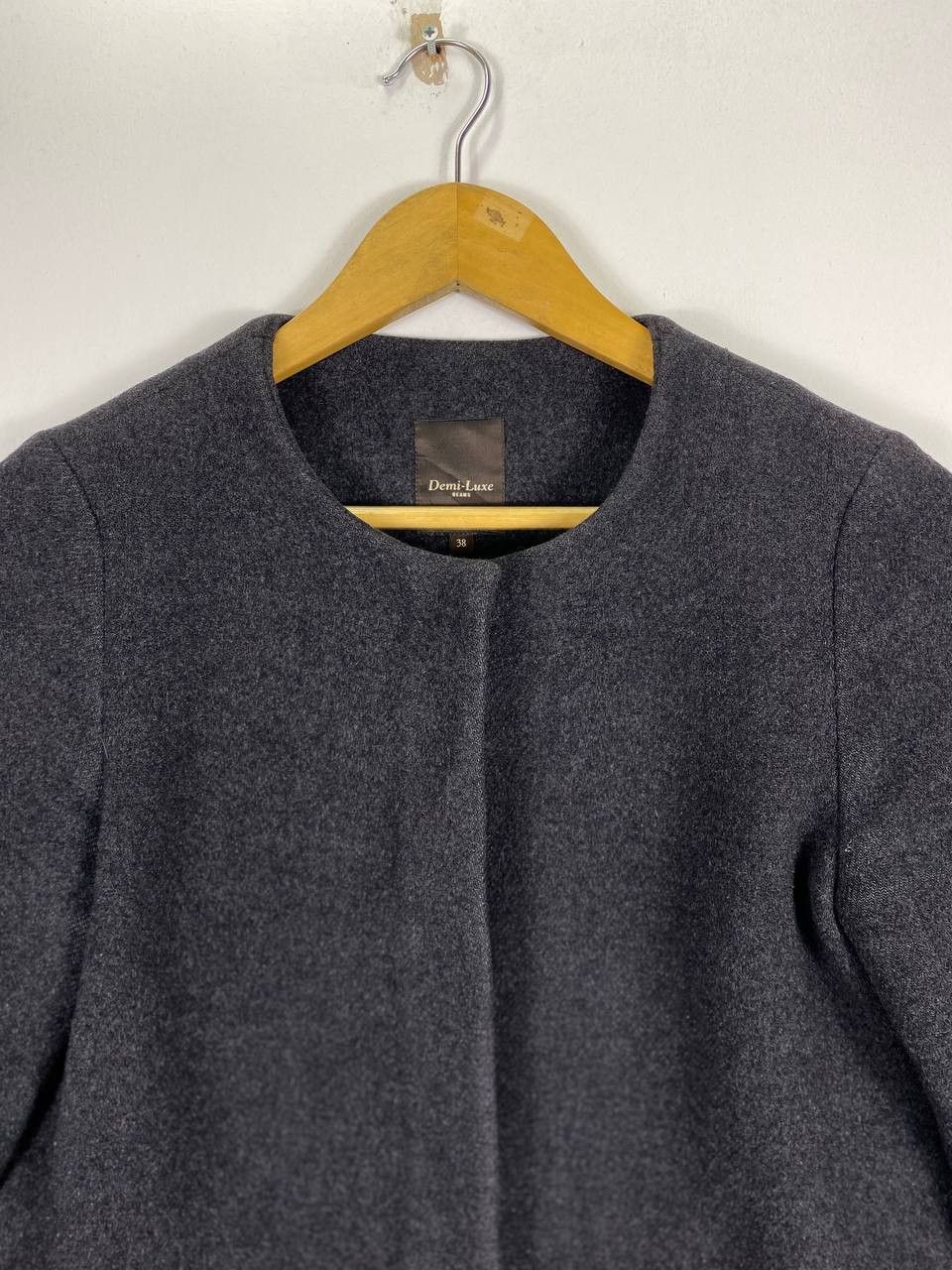 Beams Plus × Japanese Brand demi luxe by beams japan long wool jacket nice design Size M / US 6-8 / IT 42-44 - 2 Thumbnail