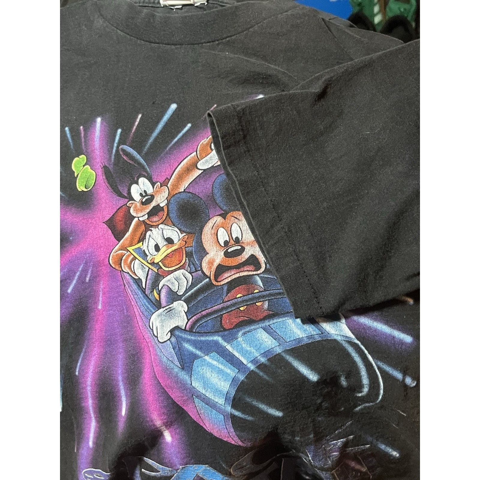 Disney Vtg Space Mountain Disney Shirt Single Stitch Mens M Grail Size US M / EU 48-50 / 2 - 9 Thumbnail