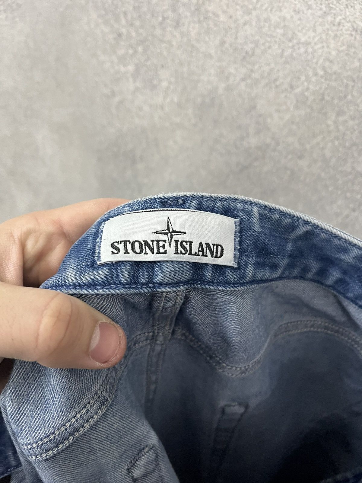 Stone Island Vintage Stone Island Jeans Patch Pocket Straight Fit Casual Size US 31 - 10 Thumbnail