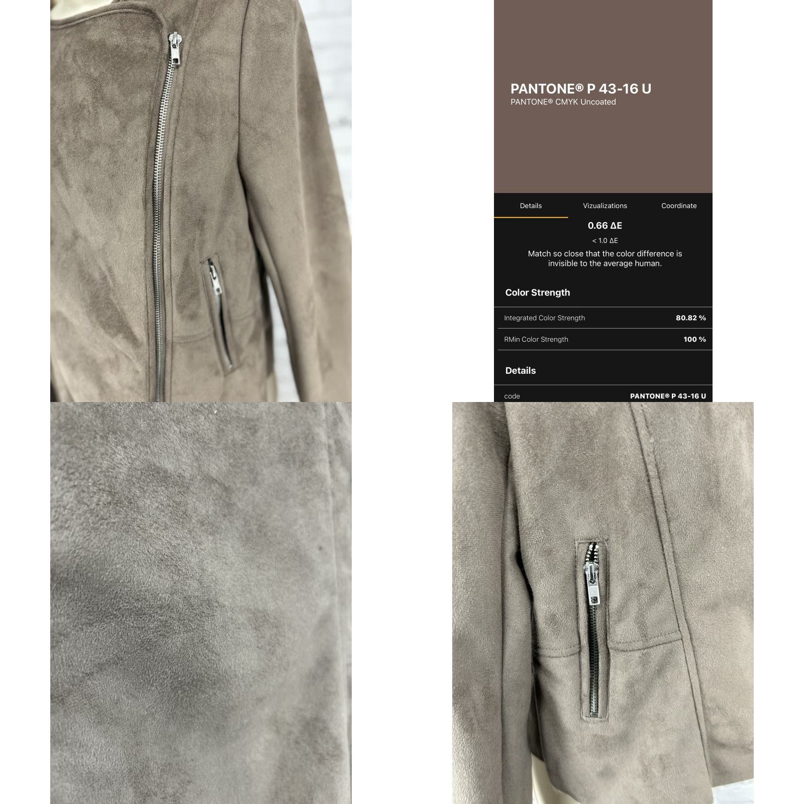 Vintage Vigoss Brown Faux Fur Lined Long Sleeve Asymmetric Zip Women's Jacket Small Size S / US 4 / IT 40 - 8 Thumbnail