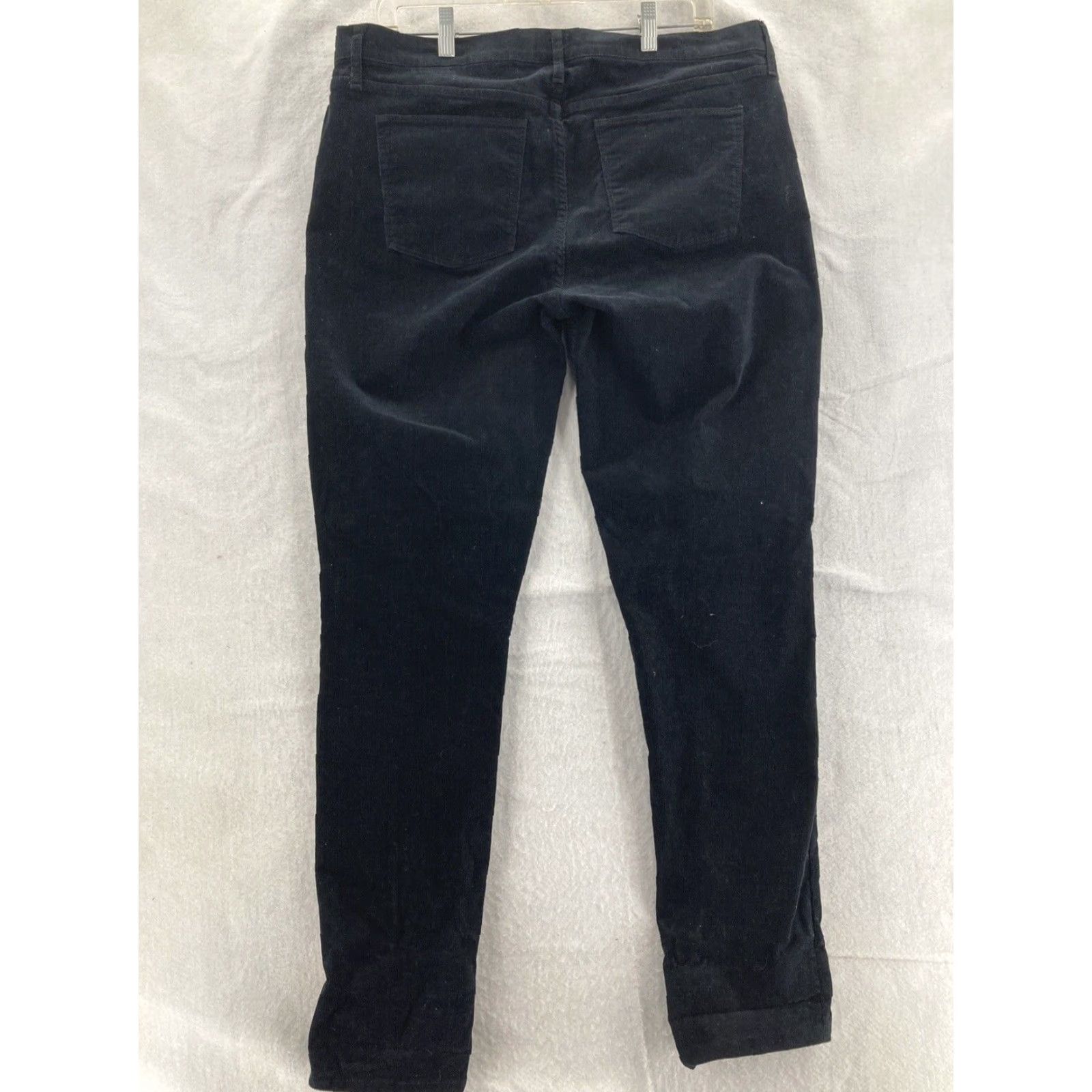 Gap Gap Corduroy Pants Womens 32T Black Stretch Slim Size 24" / US 00 / IT 34 - 2 Thumbnail