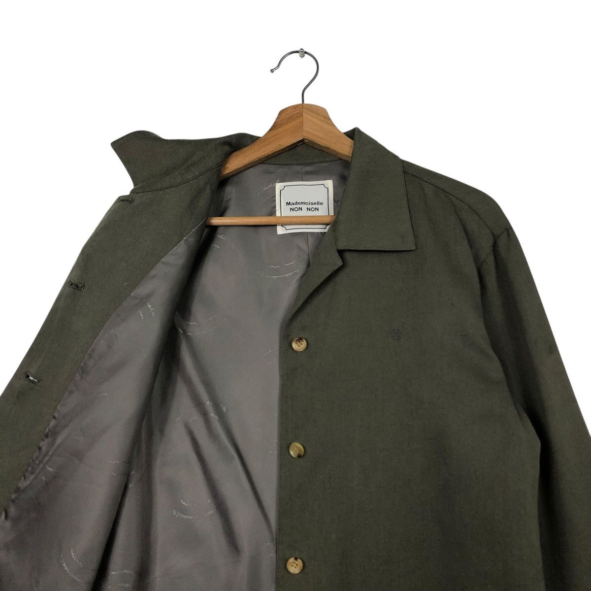 Japanese Brand 🔥VINTAGE CROPPED BUTTON JACKET MADEMOISELLE NON NON Size M / US 6-8 / IT 42-44 - 12 Thumbnail