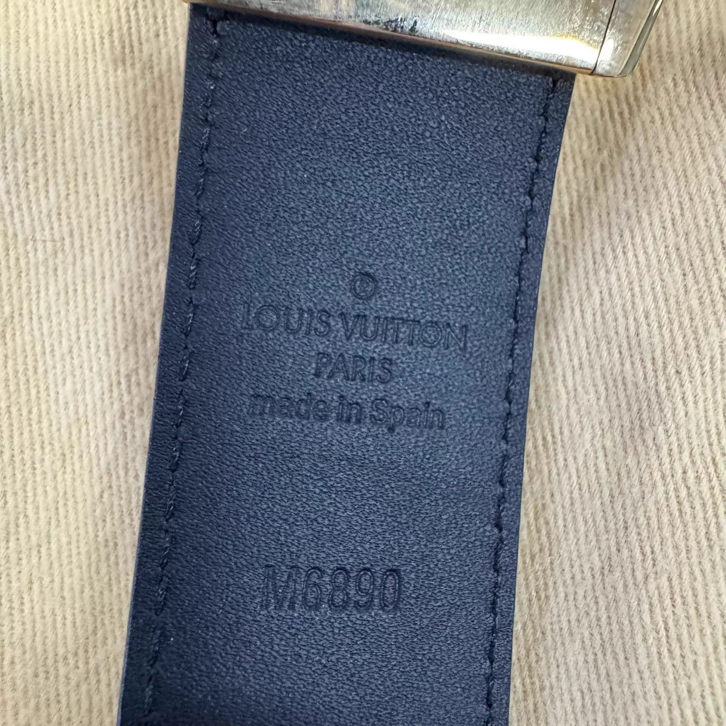 Louis Vuitton LV × Takashi Murakami Black Monogram Belt 99 New 32/80 Size ONE SIZE - 7 Thumbnail