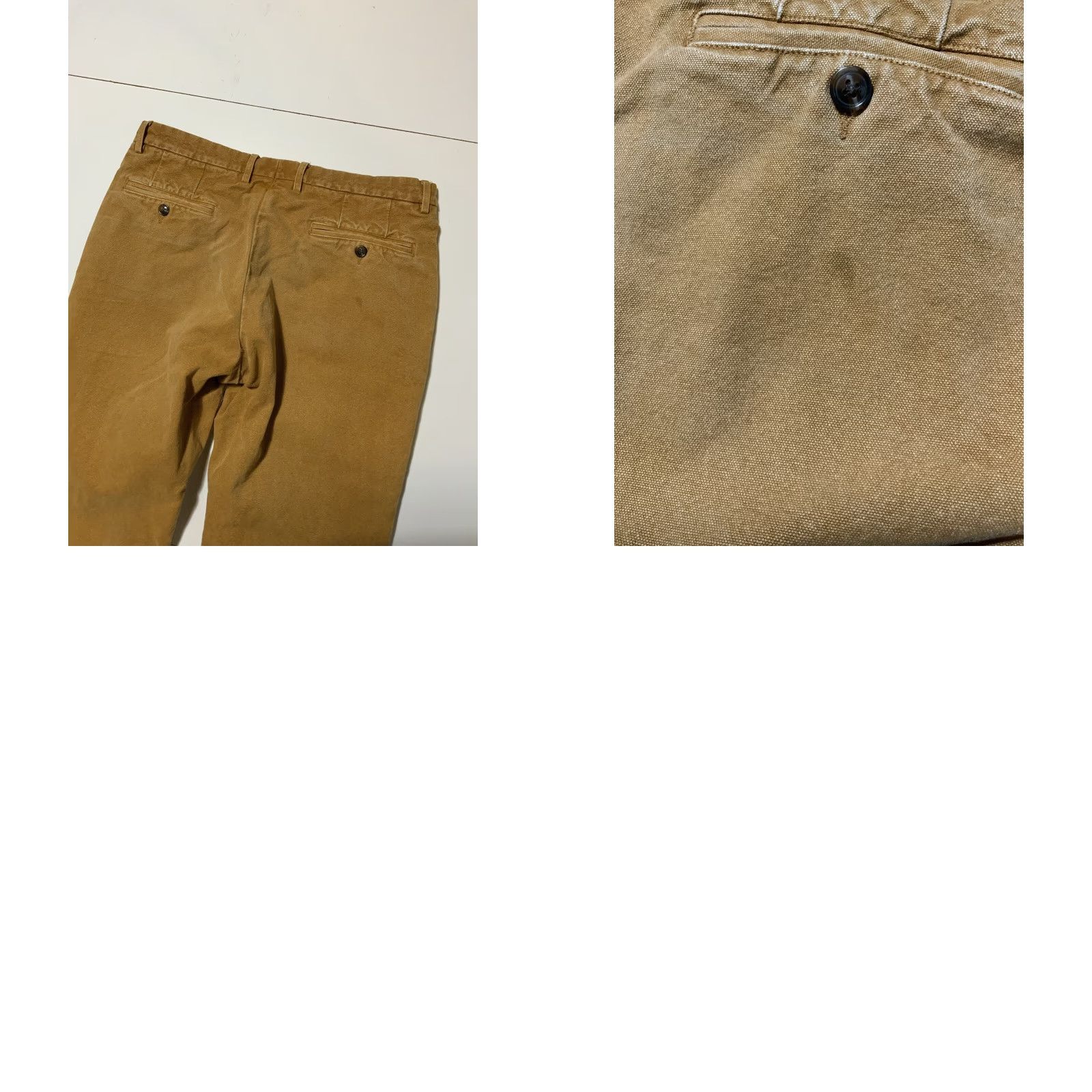 Vintage Spier & Mackay Slim Fit Premium Cotton Canvas Chino Khaki Pants Sz. 34 Men Regular 34 Khaki Chino Pants Slim Fit Cotton Canvas Inseam 30 Mens Size US 34 / EU 50 - 8 Thumbnail