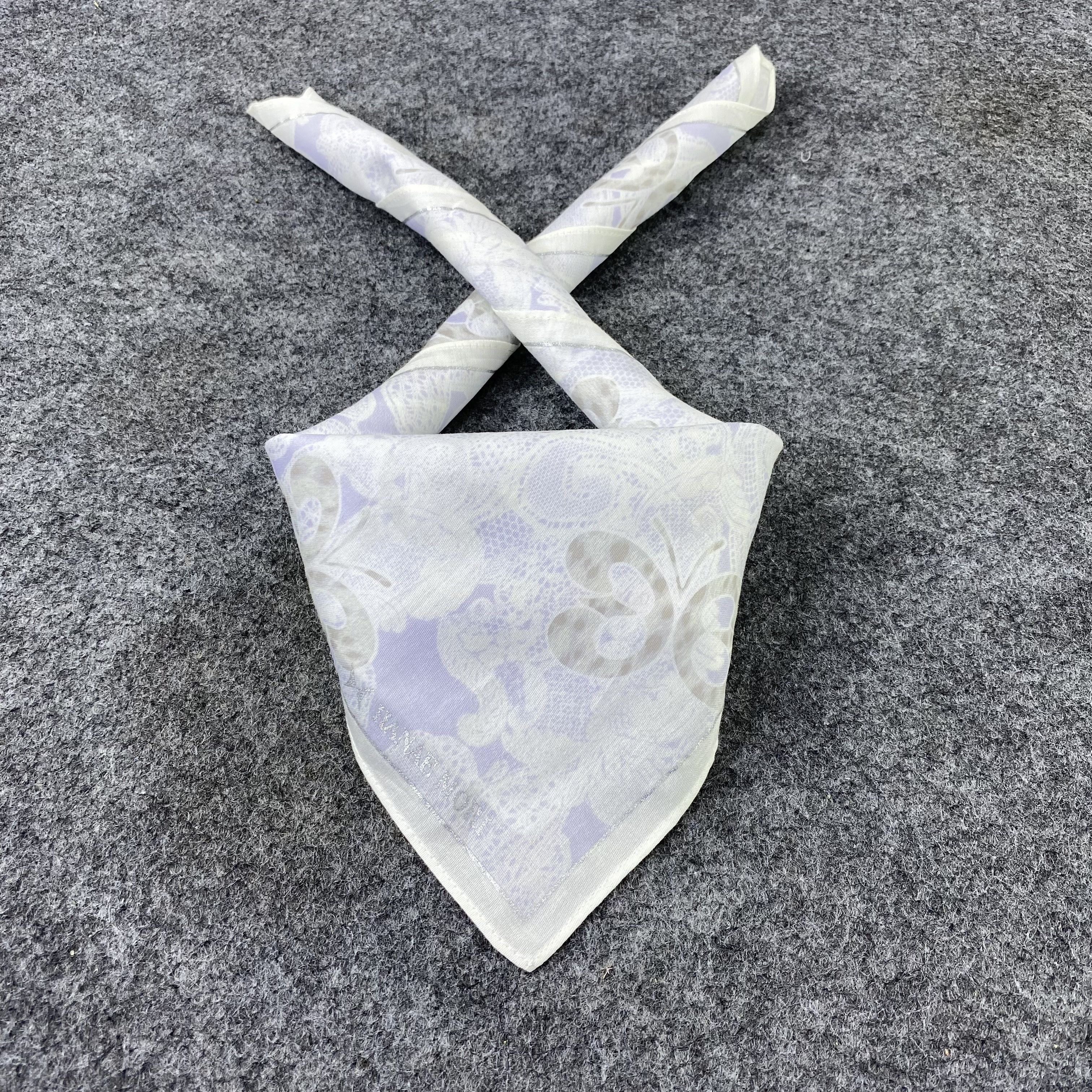 Hanae Mori × Vintage Hanae Mori Handkerchief / Bandana / Neckerchief-B1319 Size ONE SIZE - 2 Thumbnail