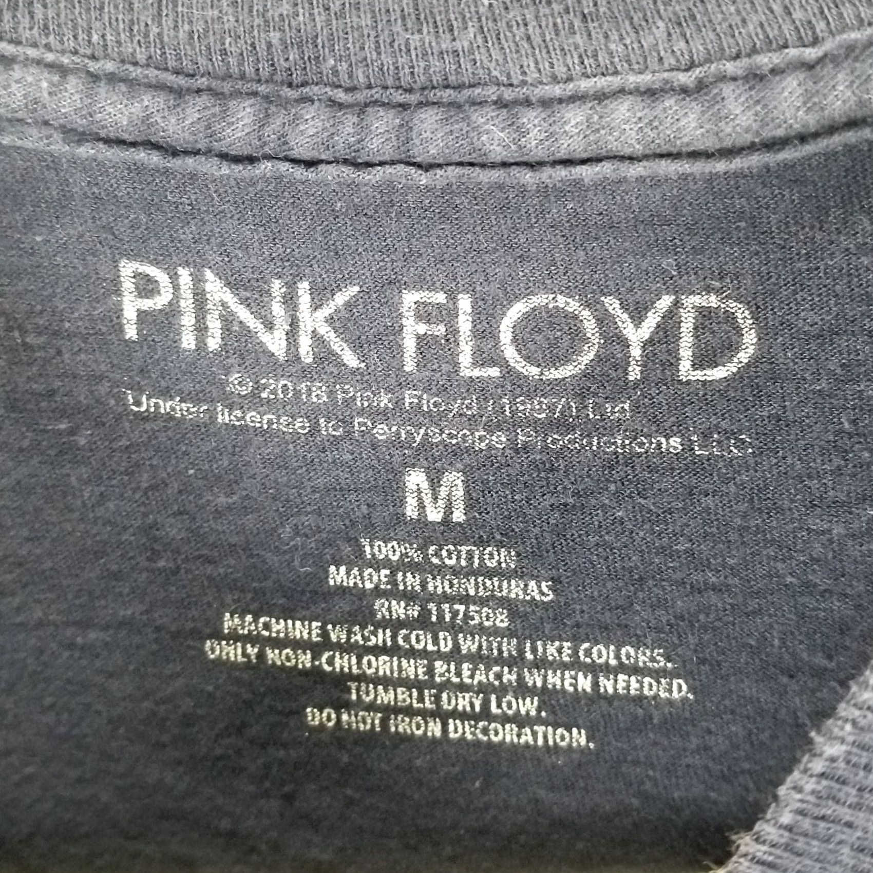 Vintage Pink Floyd T Shirt Ladies Medium Dark Side Of The Moon Band Tee Shirt 2018 Size US M / EU 48-50 / 2 - 3 Thumbnail